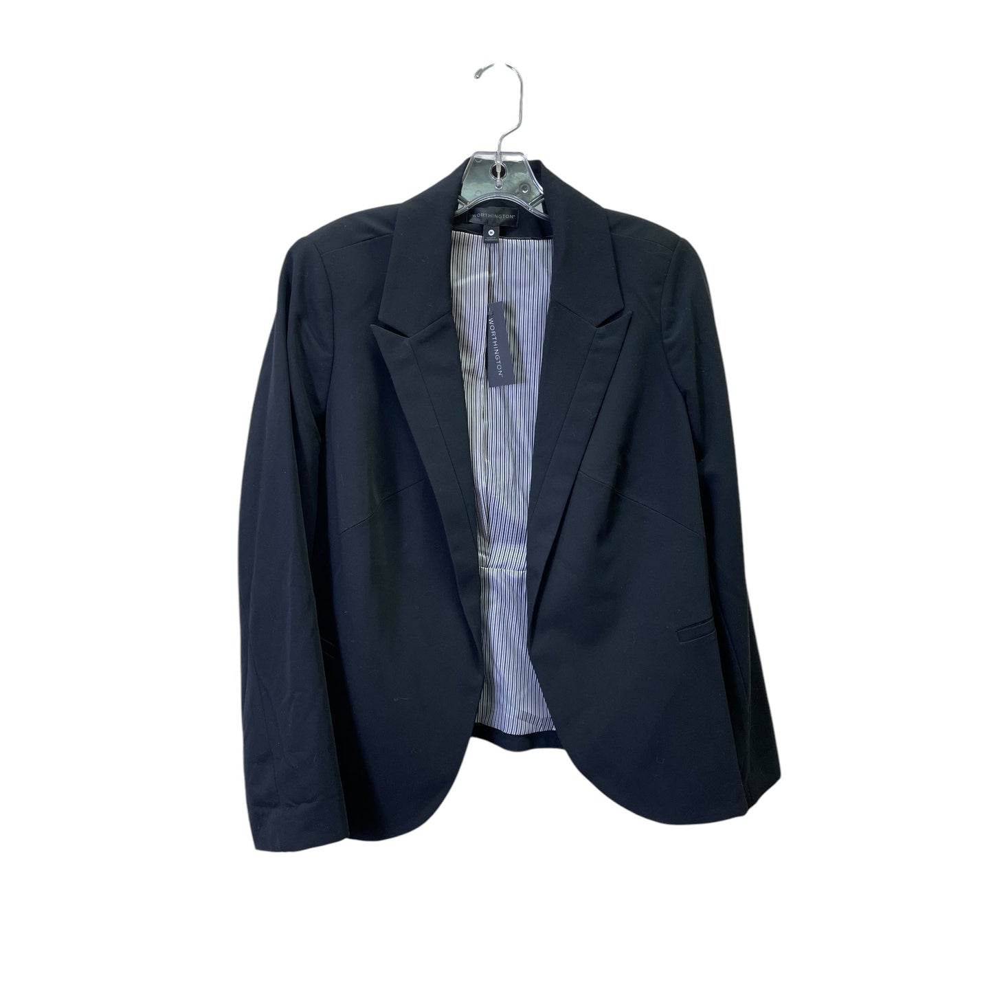 Blazer By Worthington In Black, Size:1X