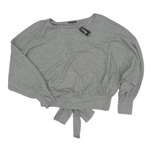 Top Ls By Express In Grey, Size:M