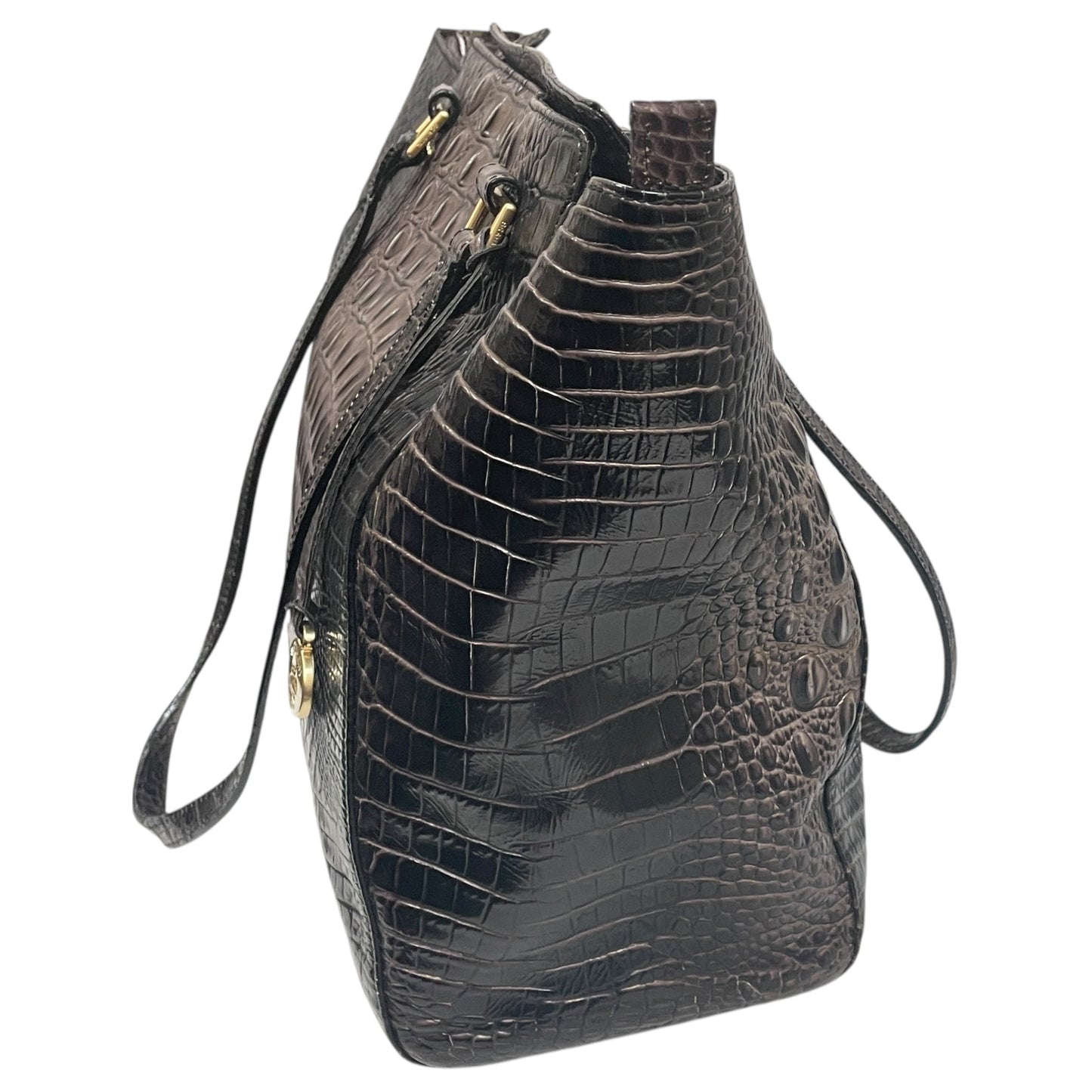 Crossbody Designer By Brahmin In Tan, Size:Medium