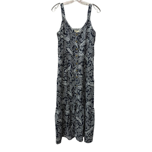 Dress Casual Maxi By Loft In Blue, Size:L