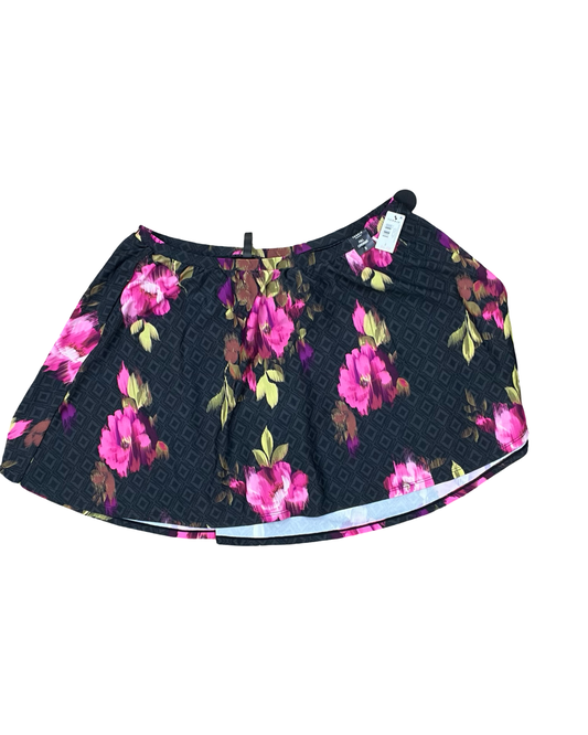 Swimsuit Bottom By Torrid In Black & Pink, Size:2X