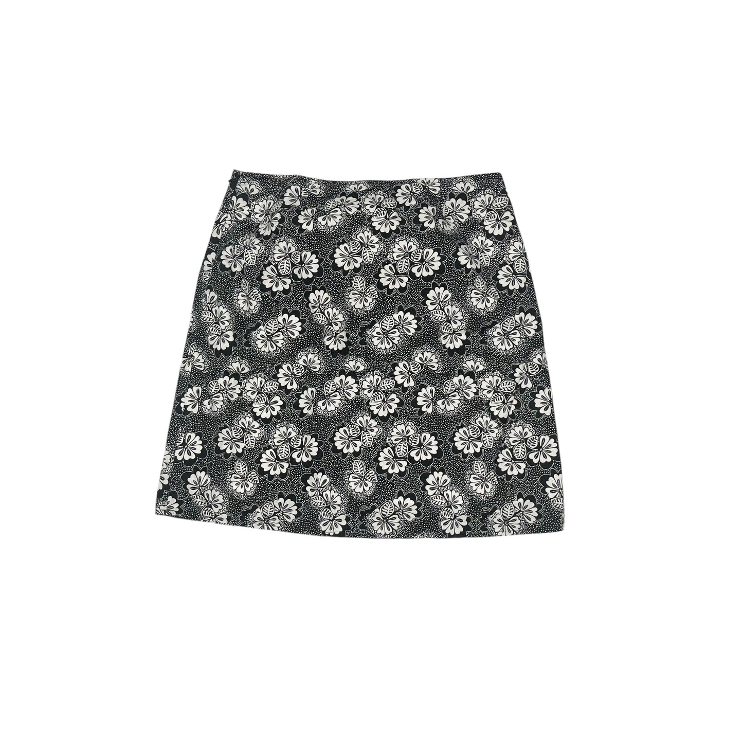 Skirt Mini & Short By Falls Creek In Black & White, Size:14