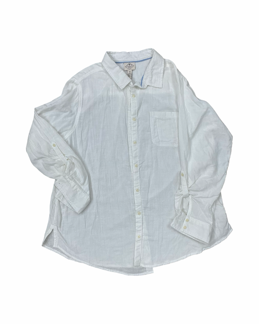 Top Ls By St Johns Bay In White, Size:Xxl