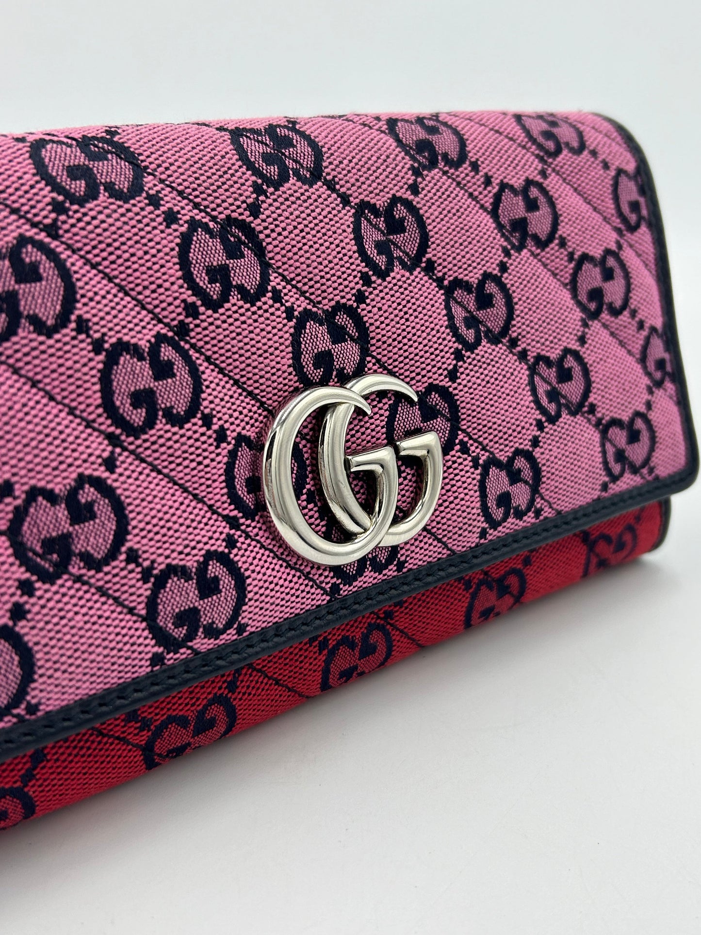 Gucci GG Ltd. Edition Multicolor Continental Wallet