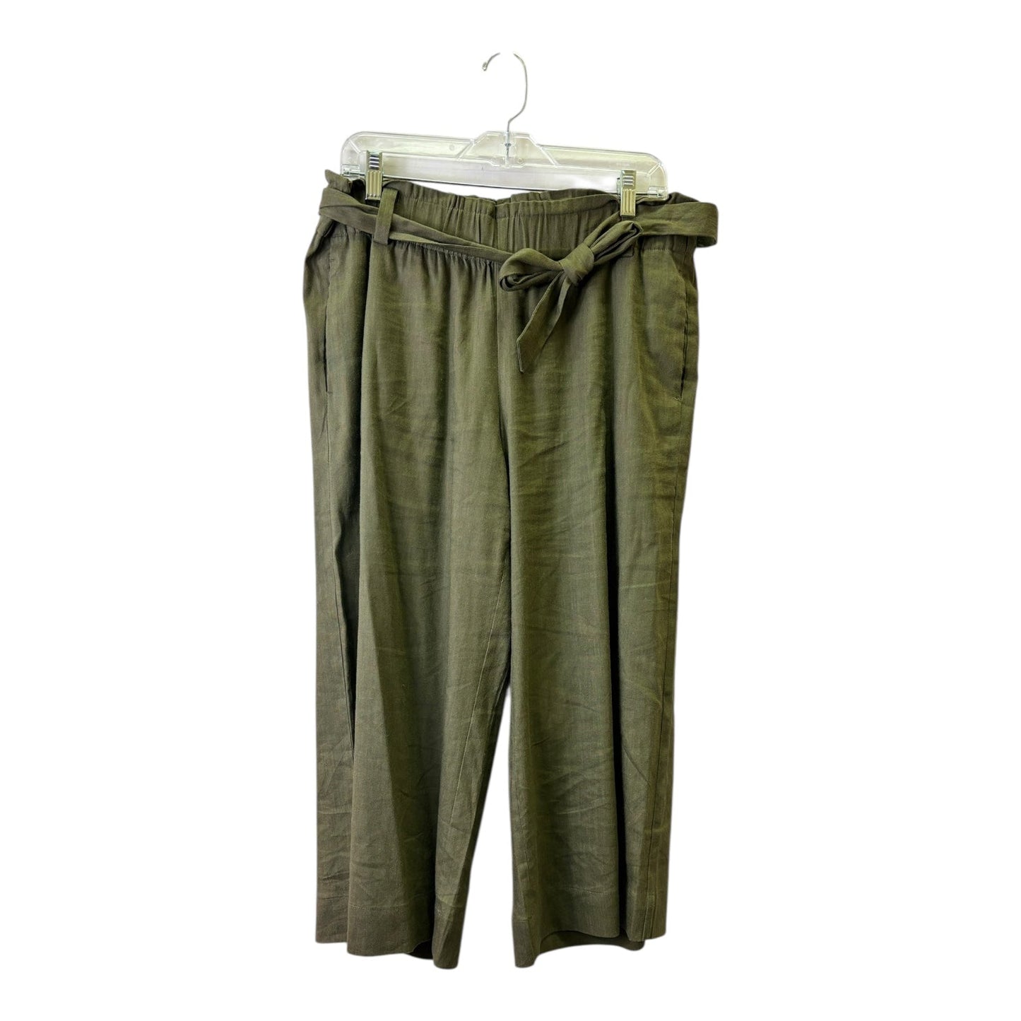 Pants Cropped By J. Jill In Green, Size:8