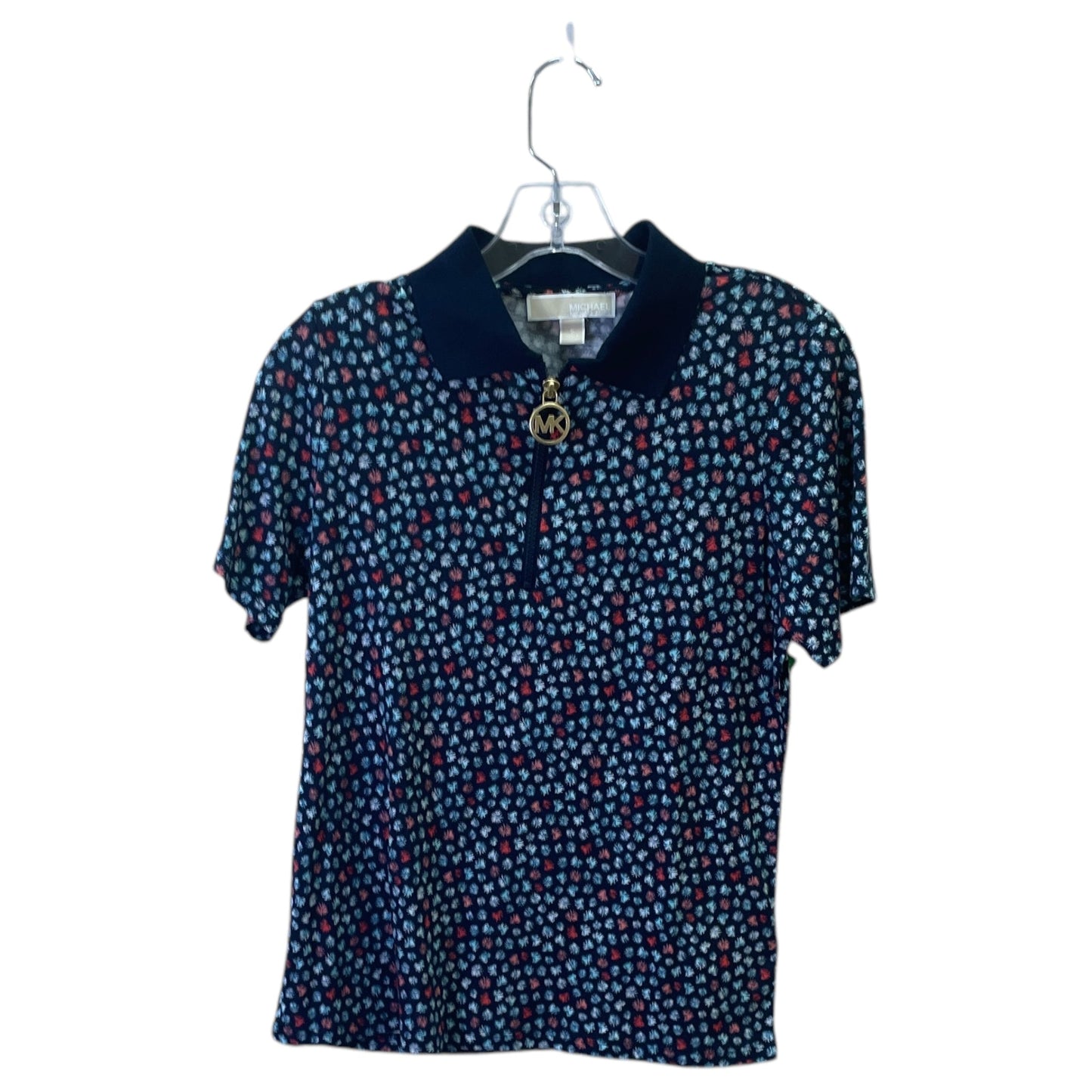 Top Ss By Michael By Michael Kors In Blue, Size:S