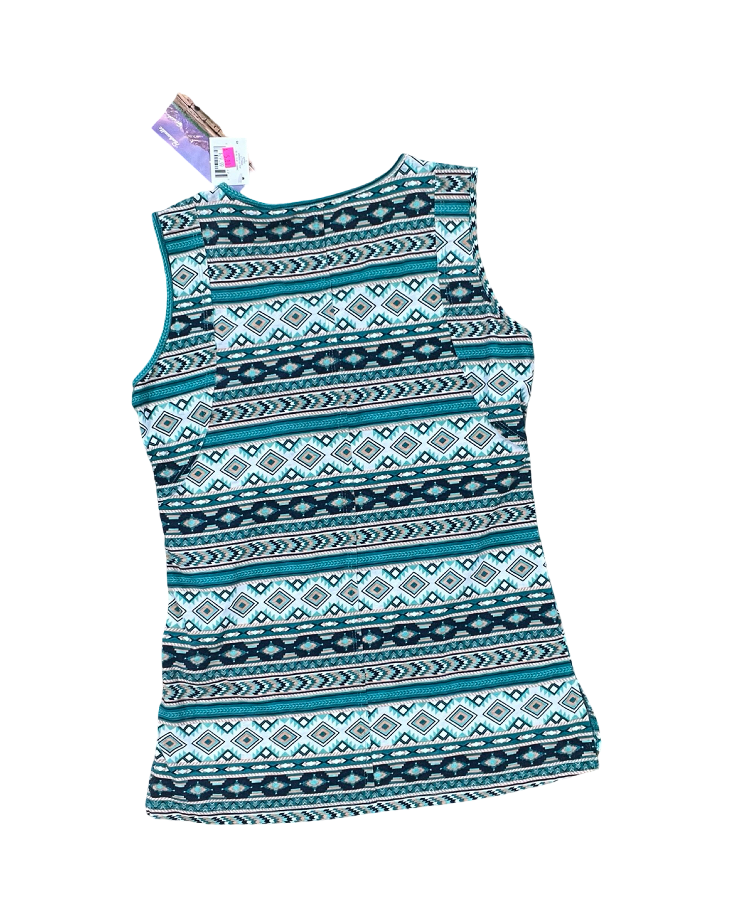 Tank Top By Clothes Mentor In Green, Size:S