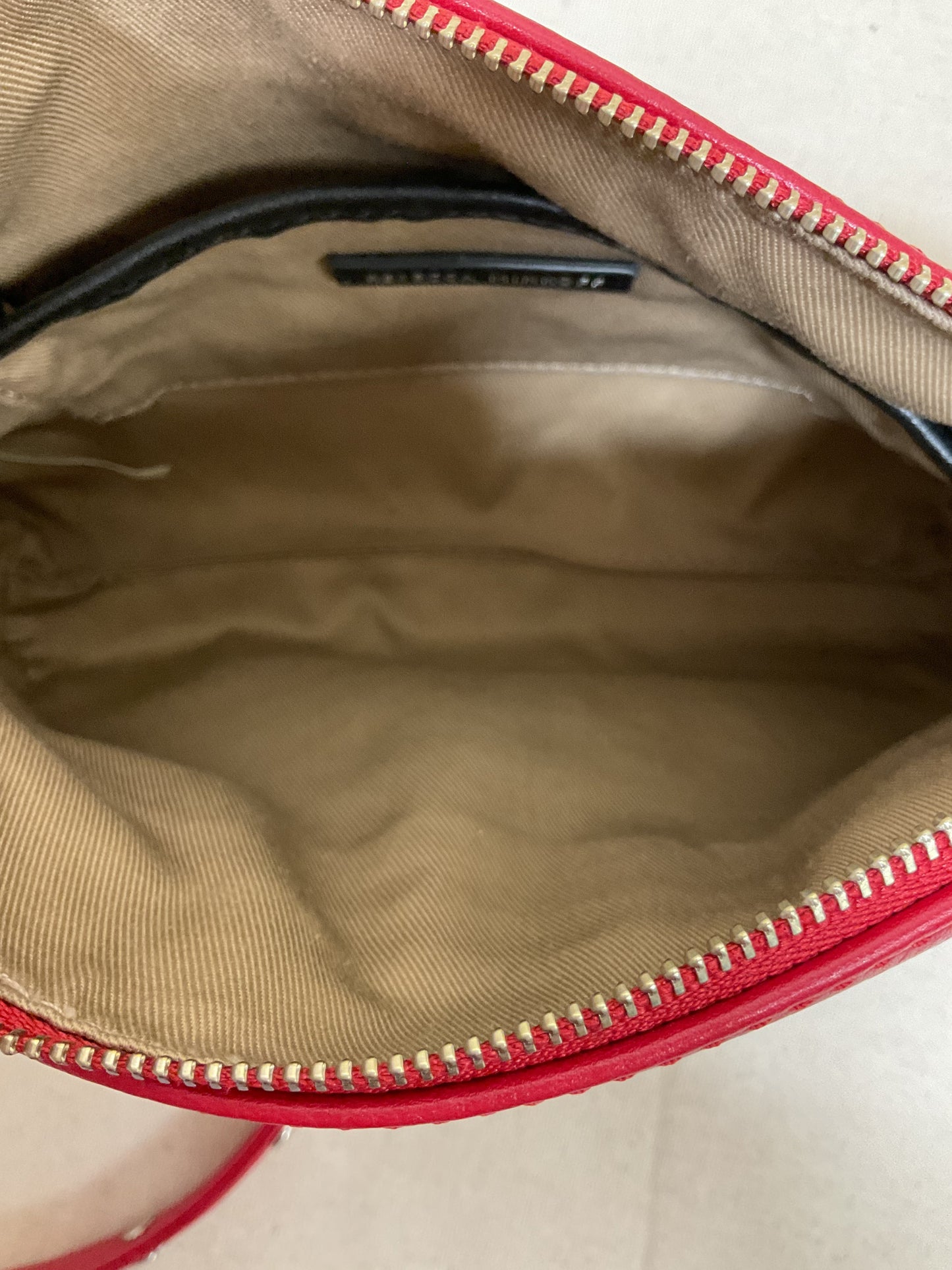 Crossbody Designer By Rebecca Minkoff In Red, Size:Small