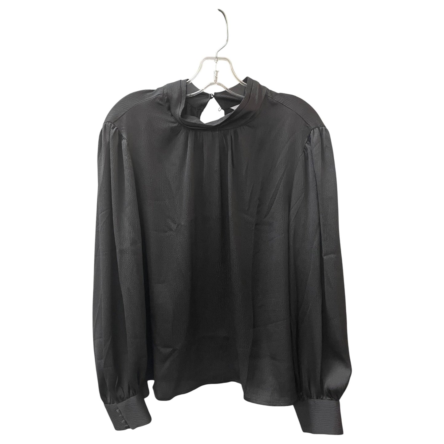 Blouse Ls By Nine West In Black, Size:2X