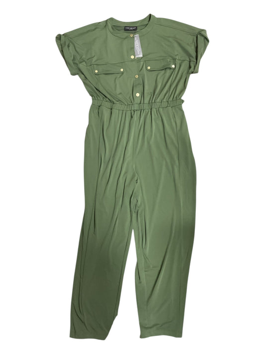 Jumpsuit By Lane Bryant In Green, Size:14