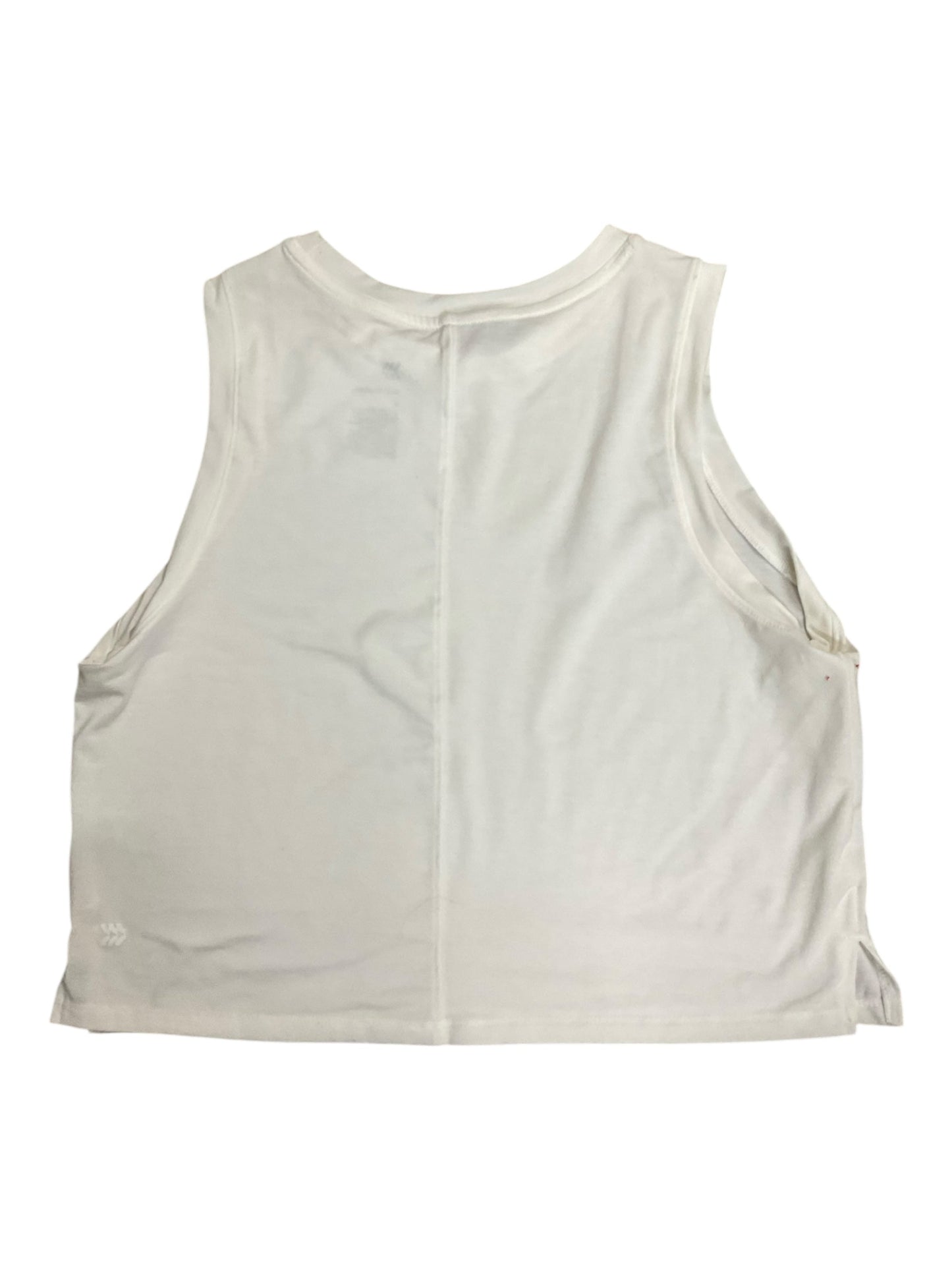 Athletic Tank Top By All In Motion In White, Size:M