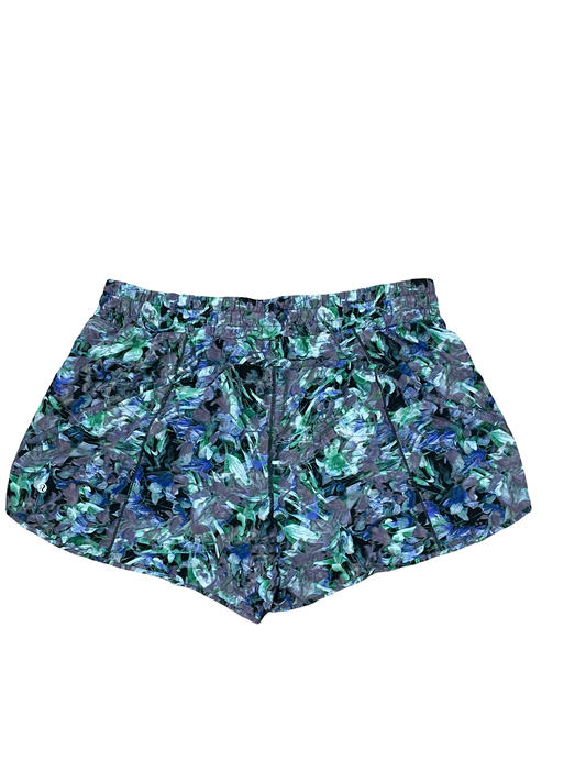 Athletic Shorts By Lululemon In Green, Size:2X