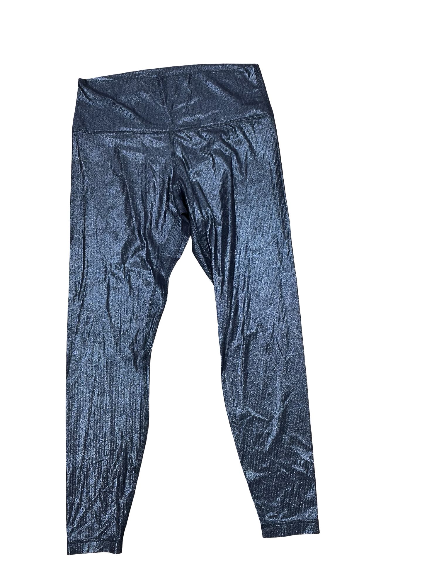 Athletic Leggings By Lululemon In Blue, Size:L