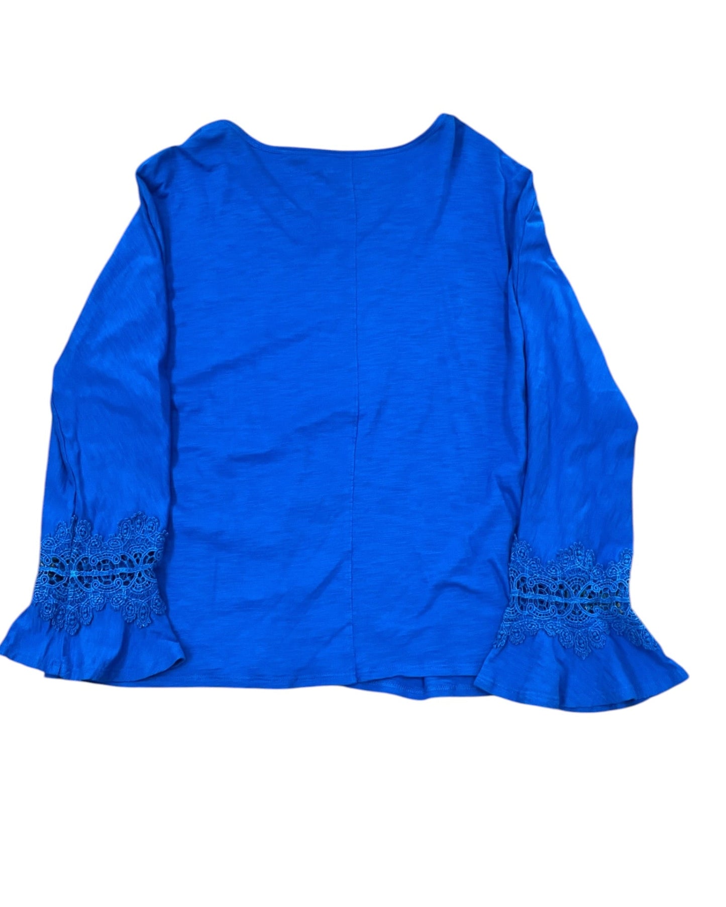 Top Ls By Chicos In Blue, Size:L