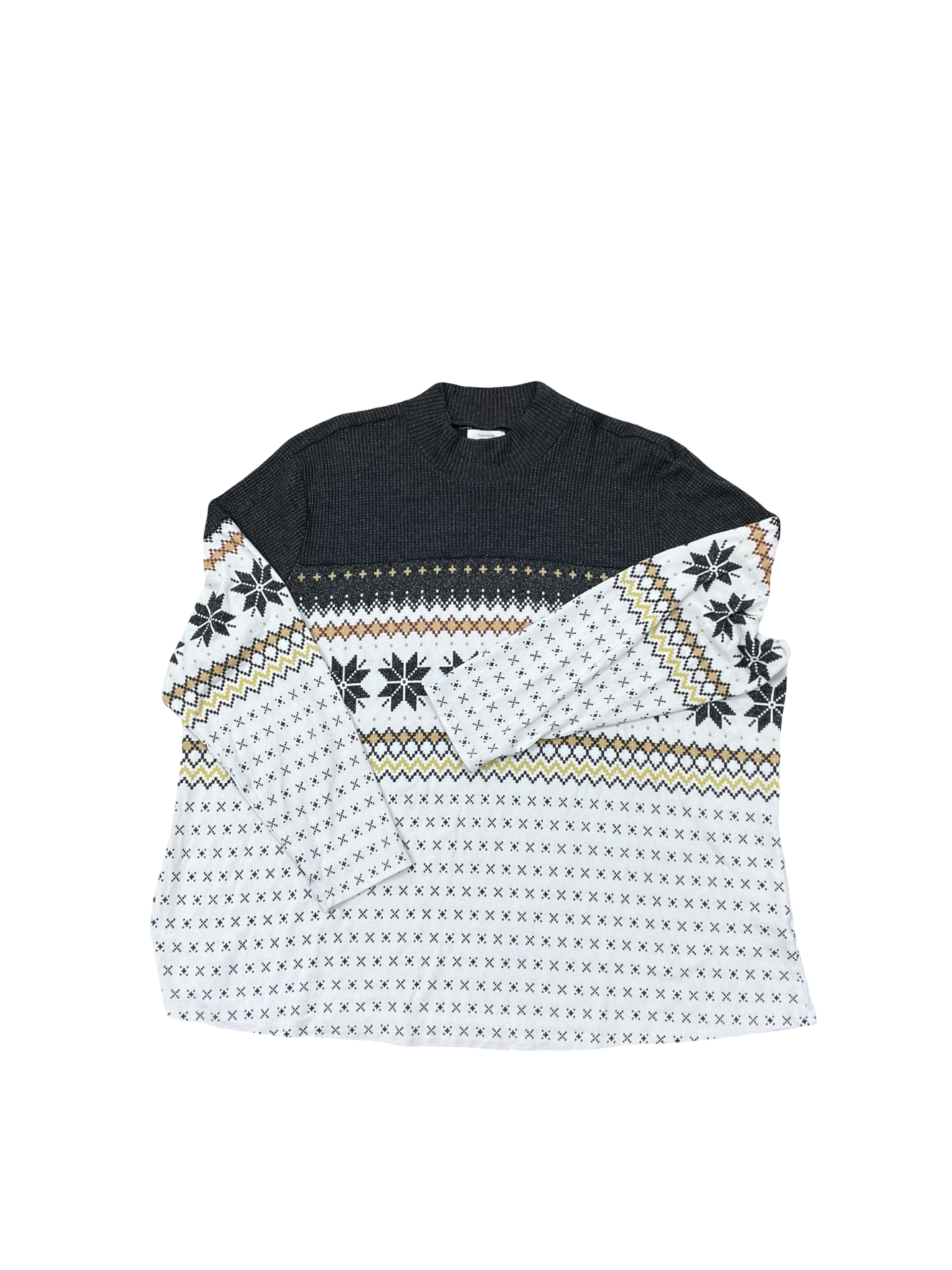 Top Ls By Maurices In Grey, Size:3X