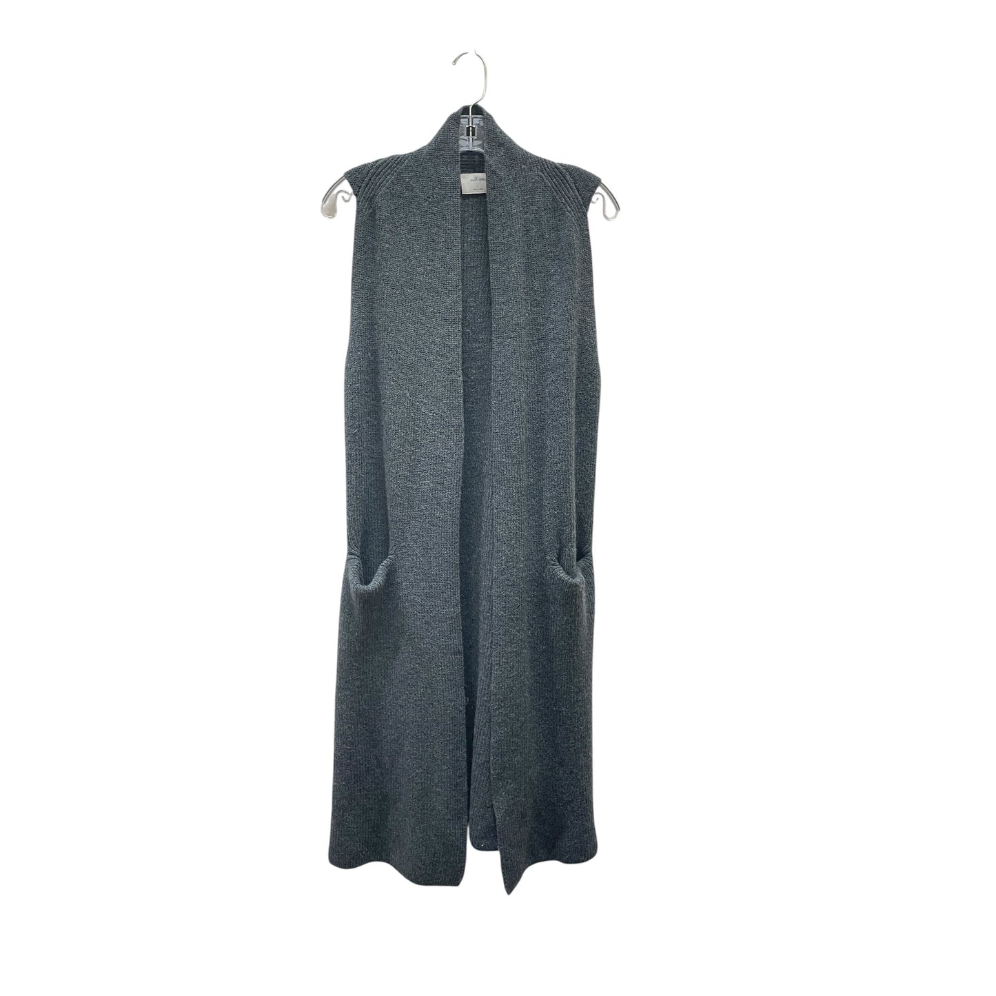 Vest Sweater By Wilfred In Grey, Size:L