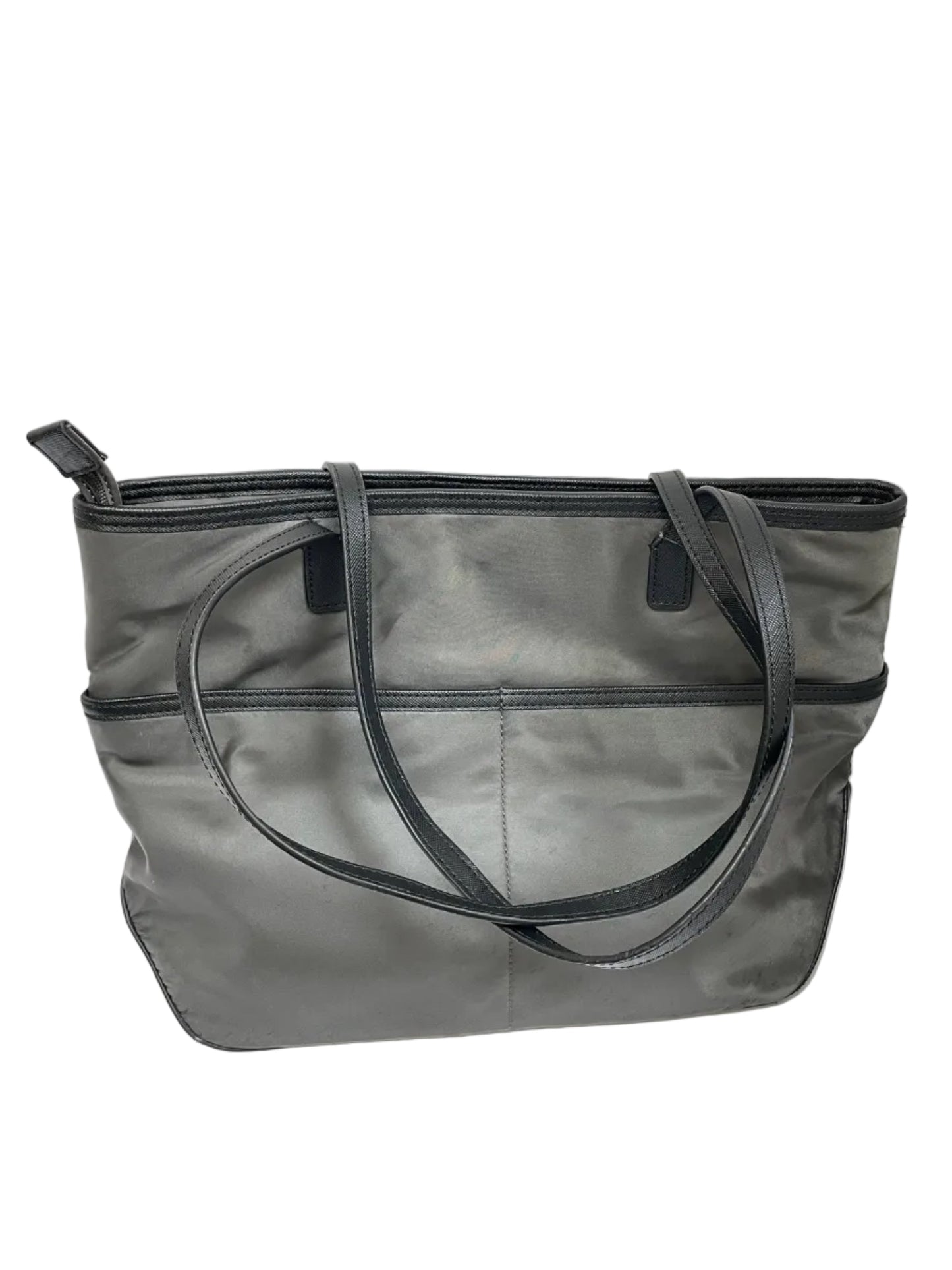 Handbag Designer By Michael Kors In Grey, Size:Medium