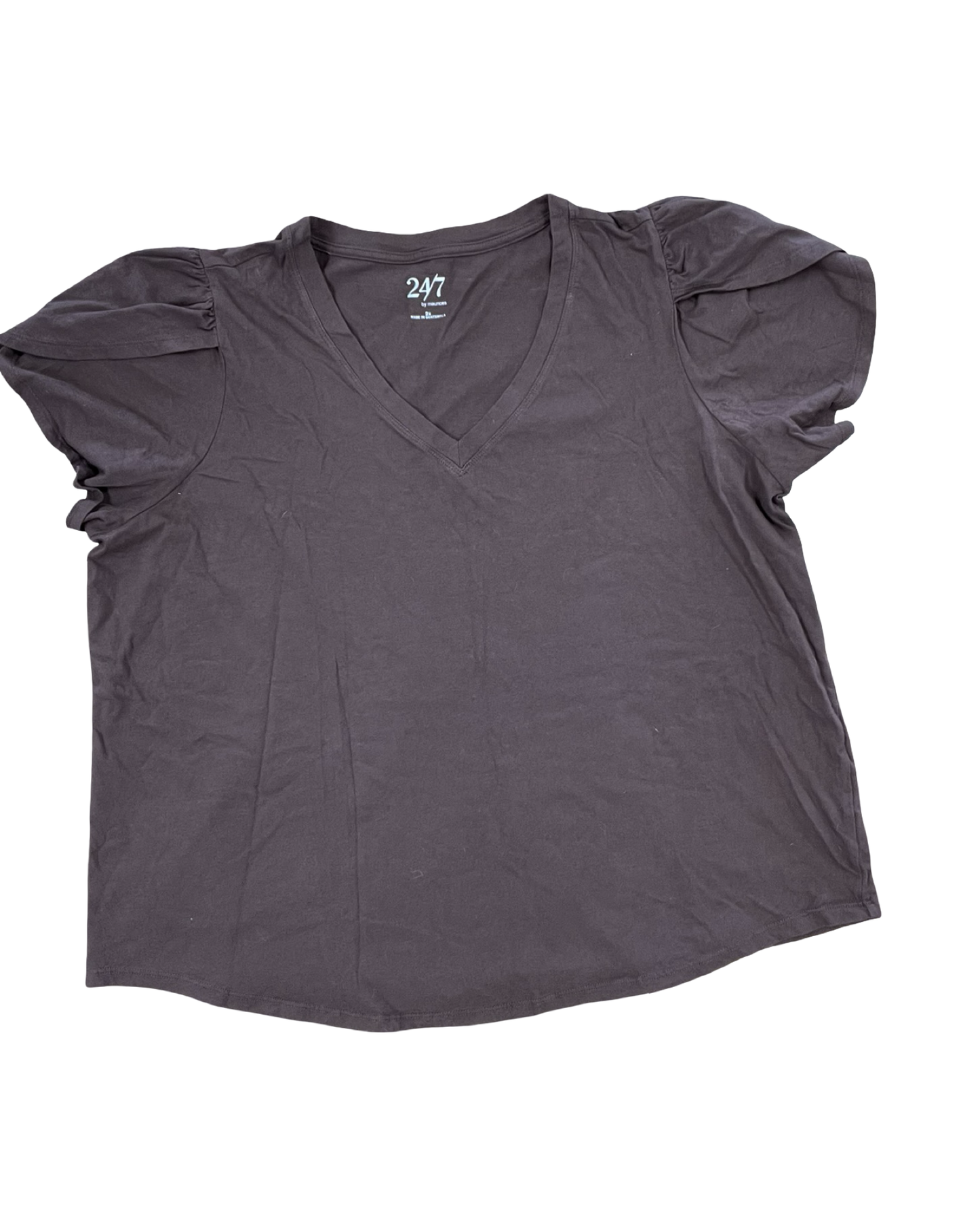Top Ss By Maurices In Black, Size:2X