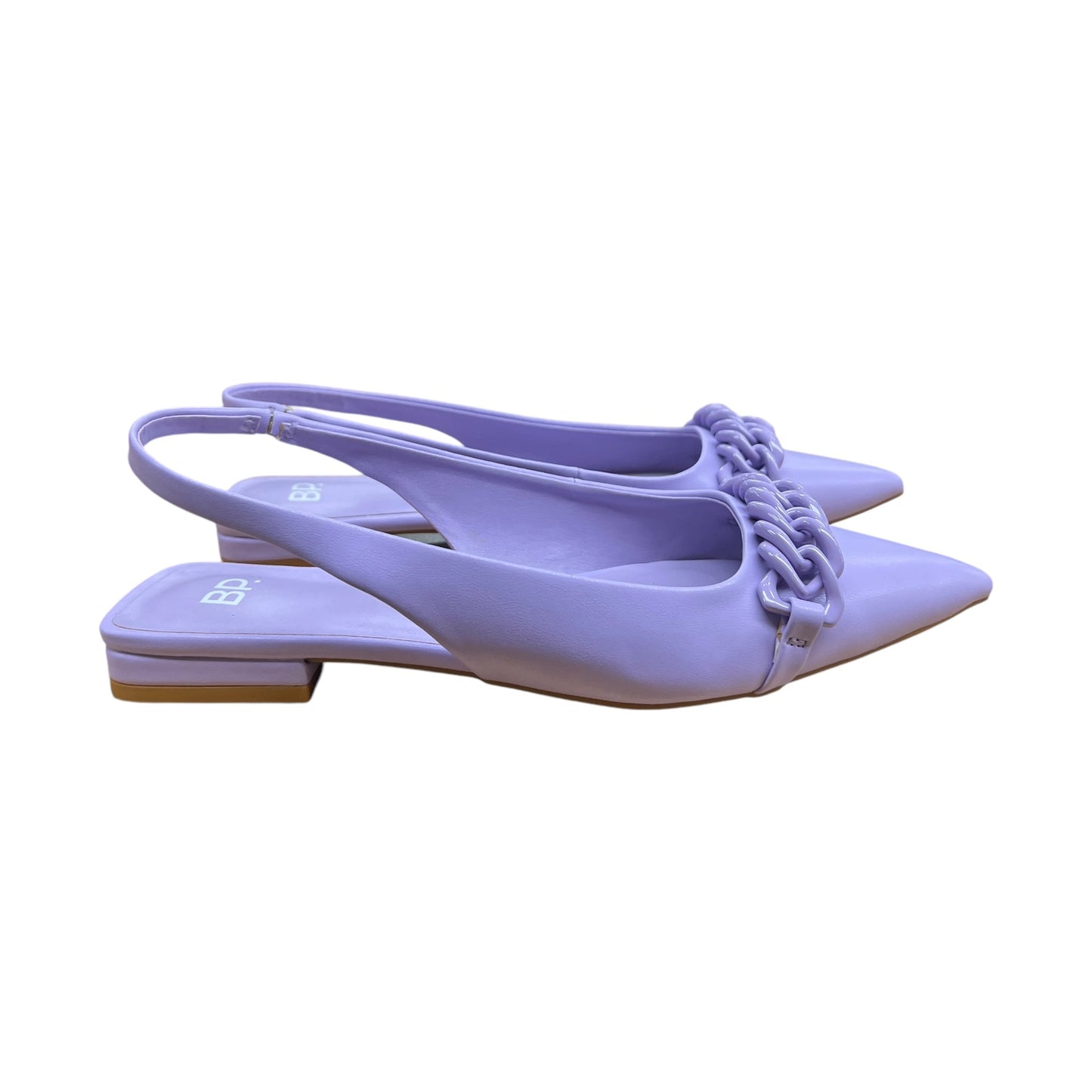 Shoes Flats By Bp In Purple, Size:7