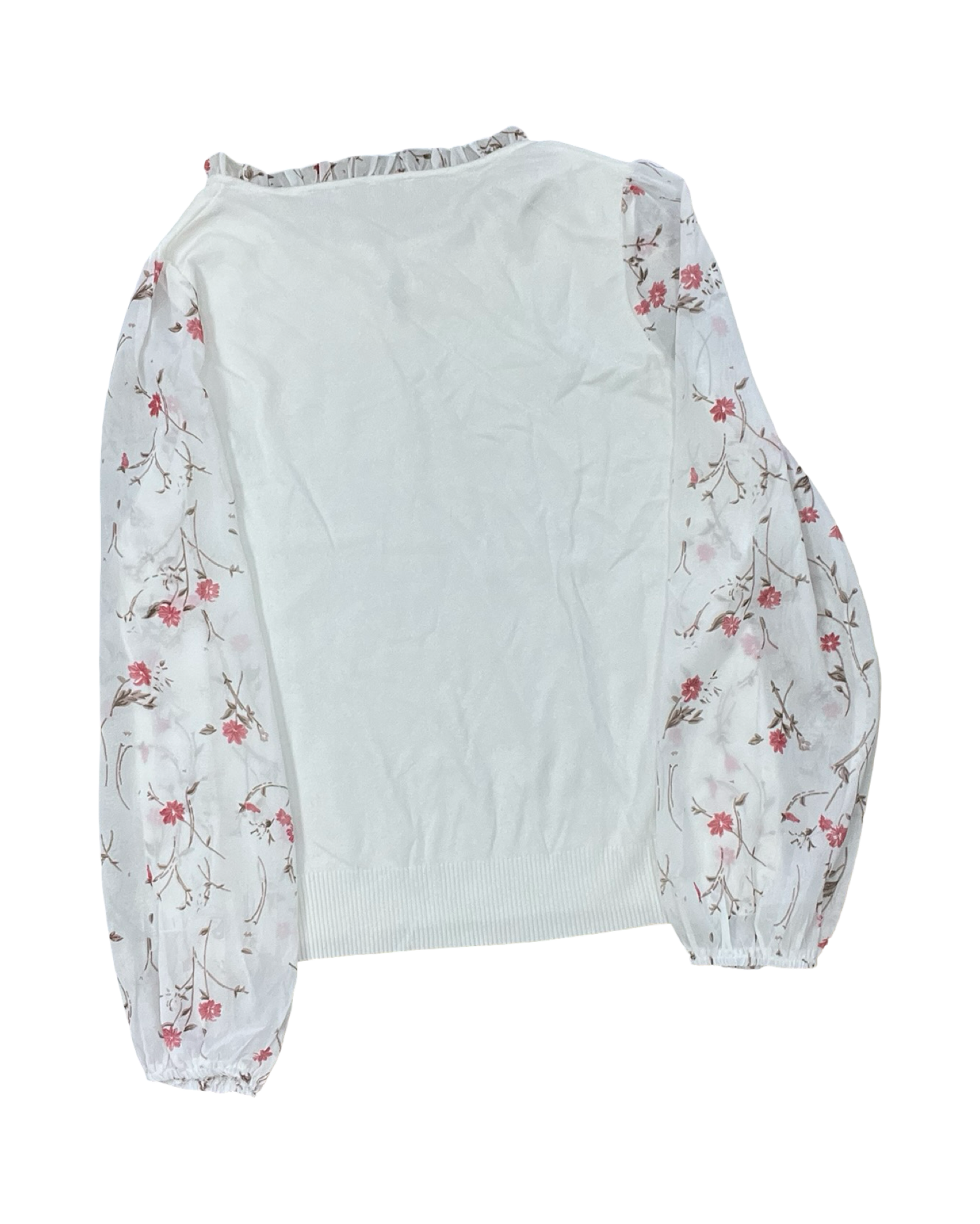 Top Ls By Sioni In White, Size:Xl