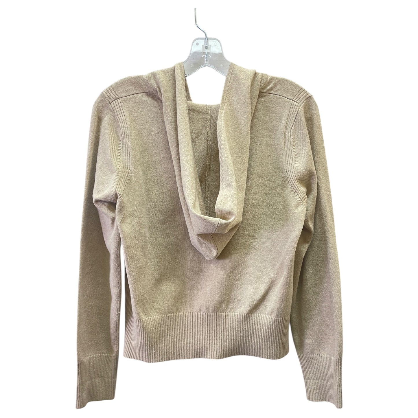 Sweatshirt Hoodie By BUTTERFLY In Taupe, Size:M