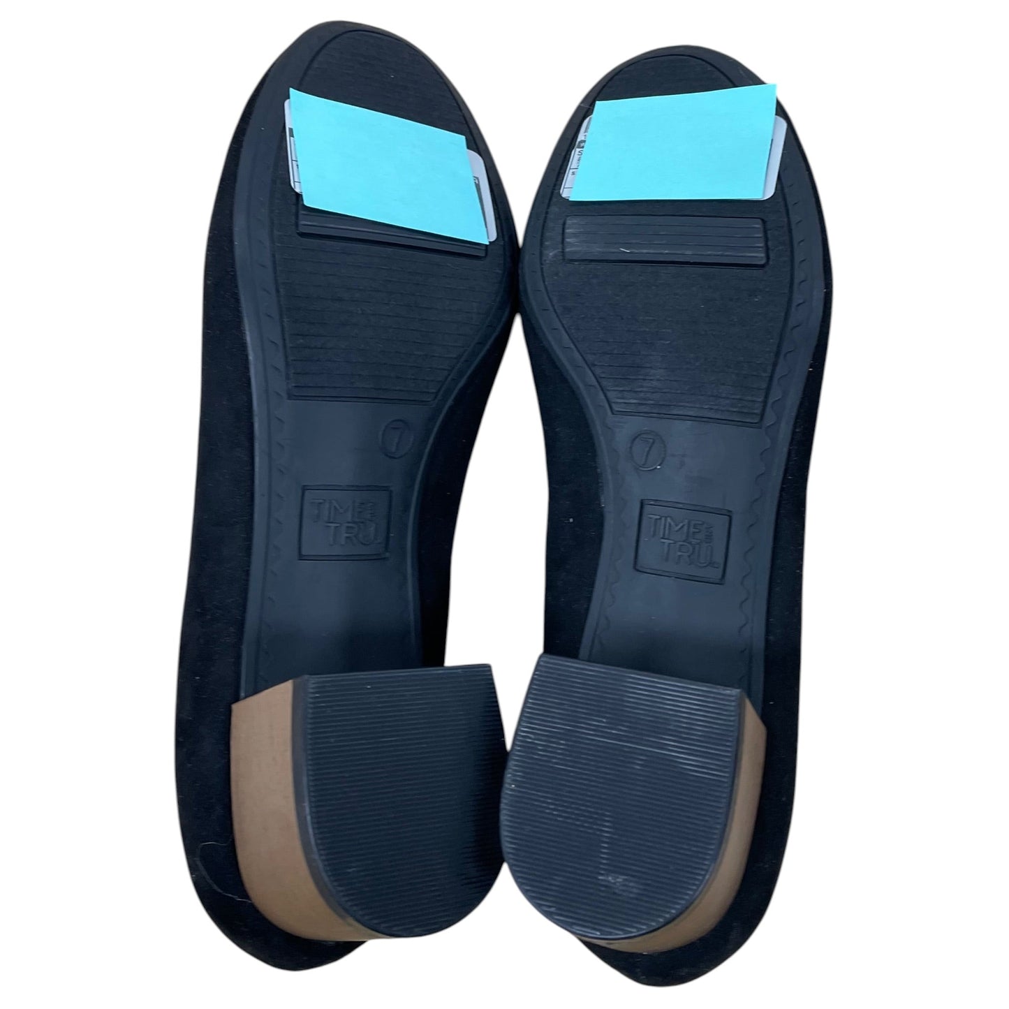 Shoes Heels Block By Time And Tru In Black, Size: 7