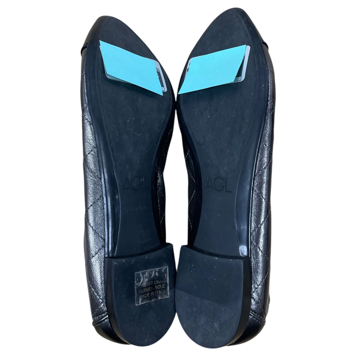 Shoes Flats By Agl In Black, Size:7.5