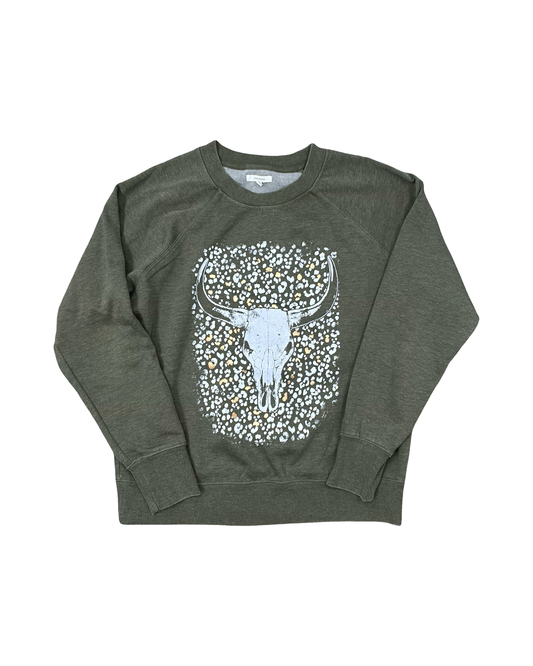 Sweatshirt Crewneck By Maurices In Green, Size:M