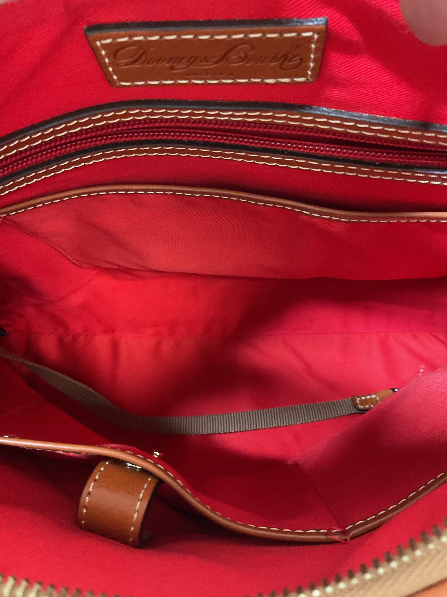 Handbag Designer By Dooney And Bourke In Teal, Size:Medium