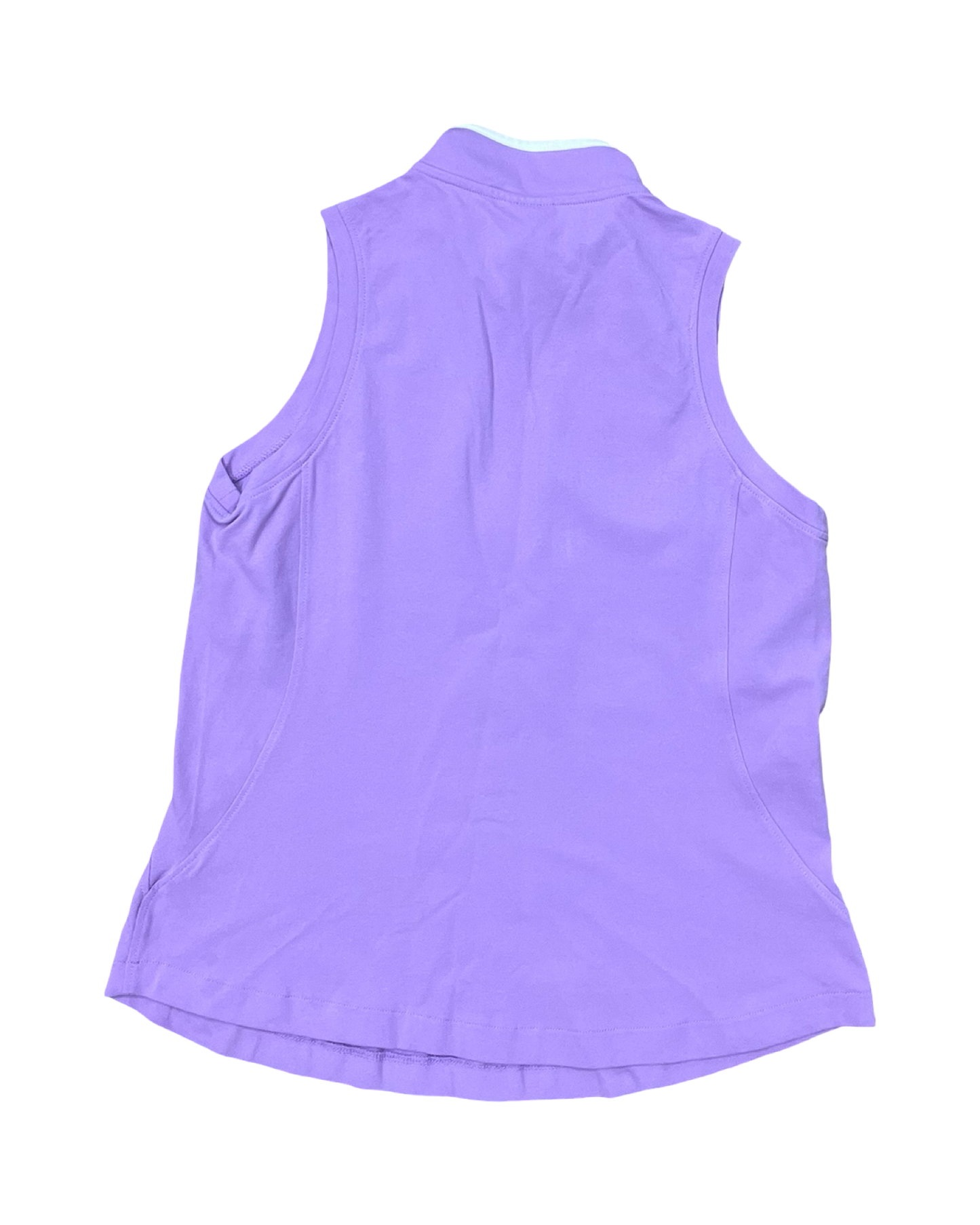 Top Sleeveless By Sage In Purple, Size:L