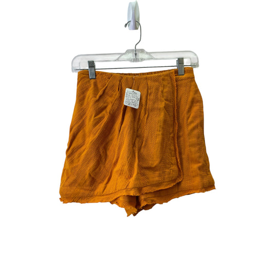 Skort By Free People In Orange, Size:Xs