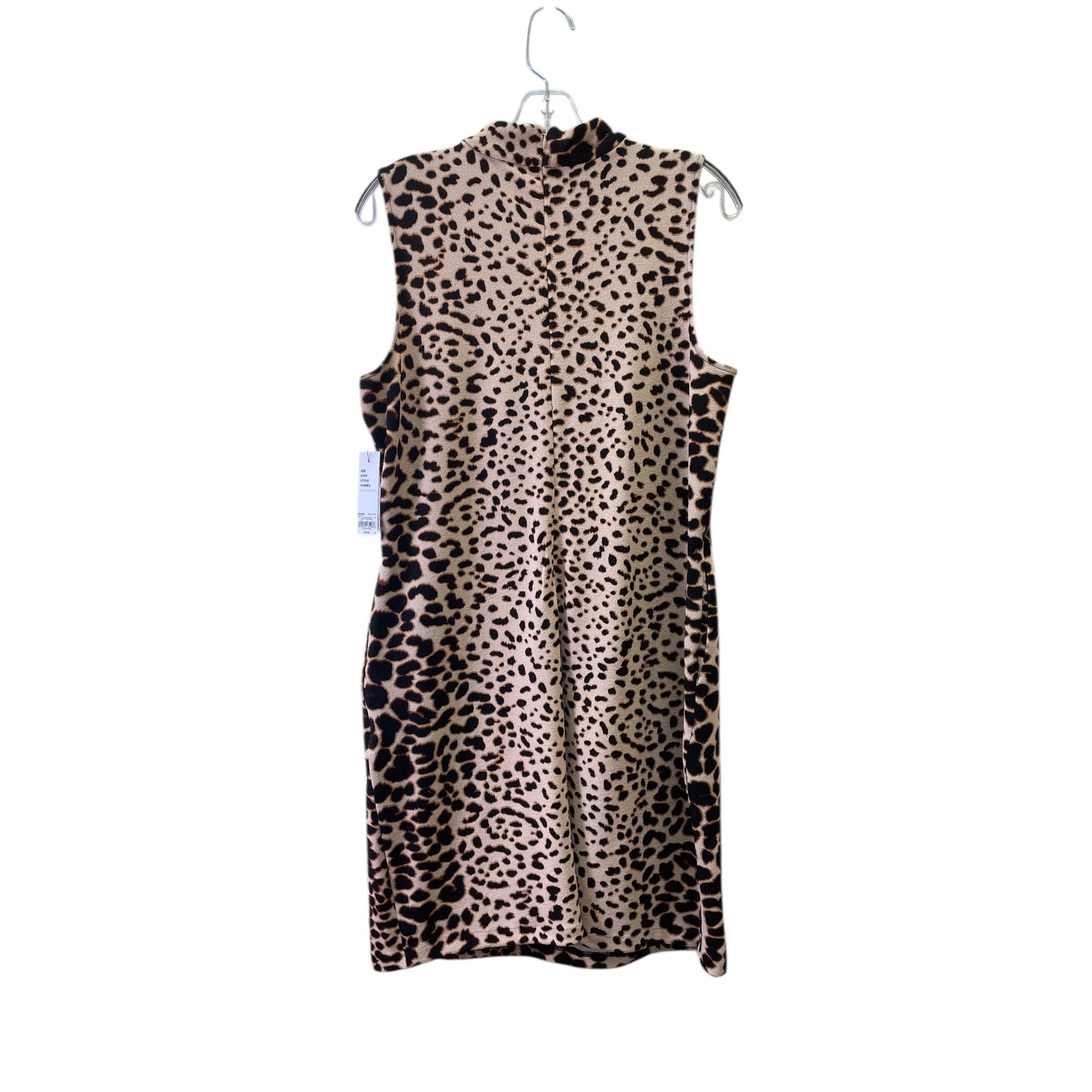 Dress Party Midi By Apt 9 In Animal Print, Size:L
