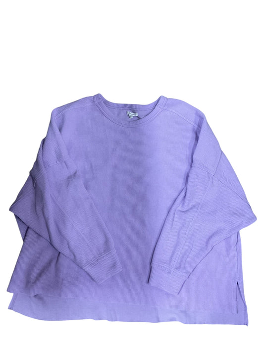 Top Ls By Maurices In Purple, Size:3X