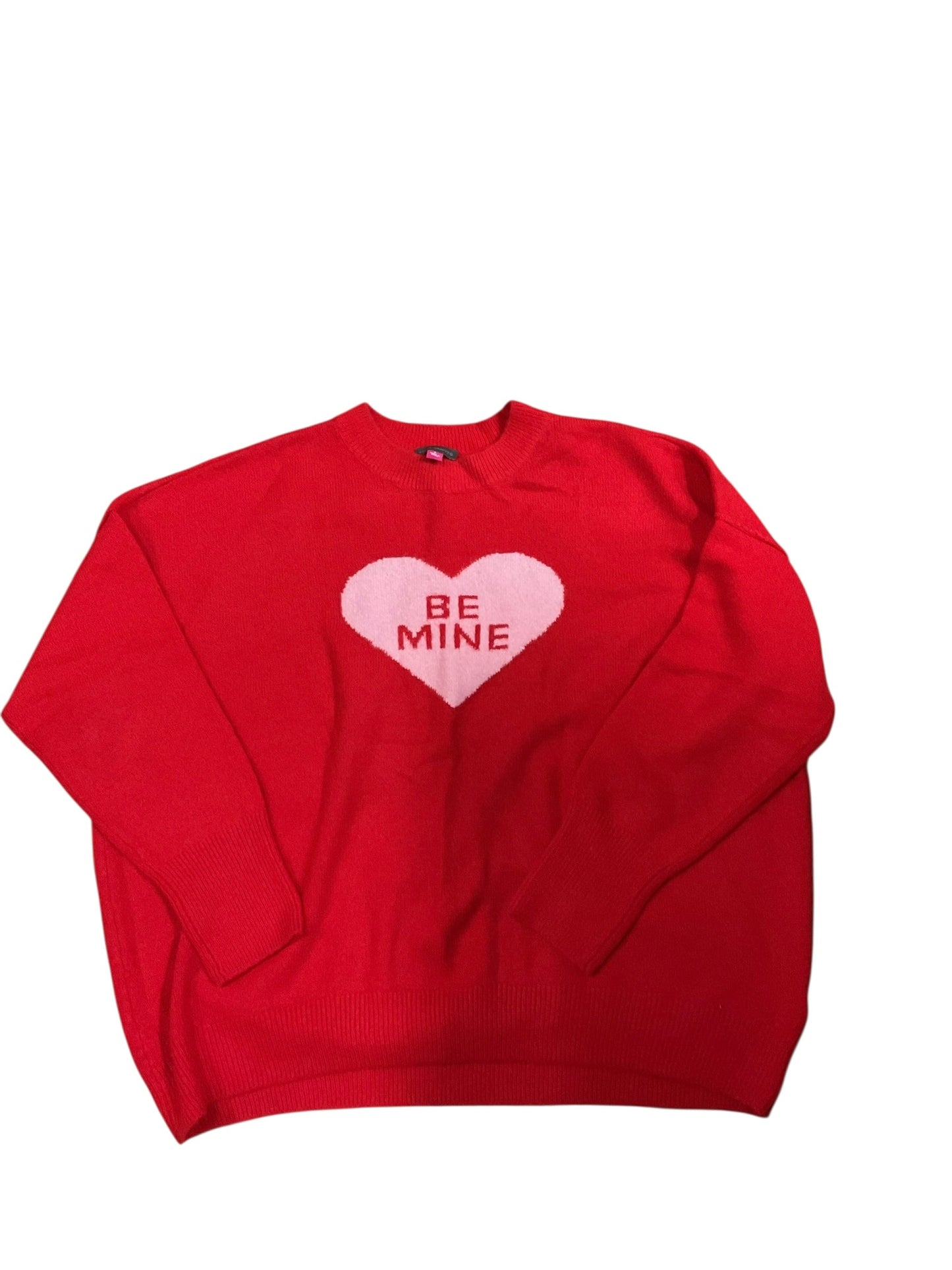 Sweater By Vince Camuto In Red, Size:L