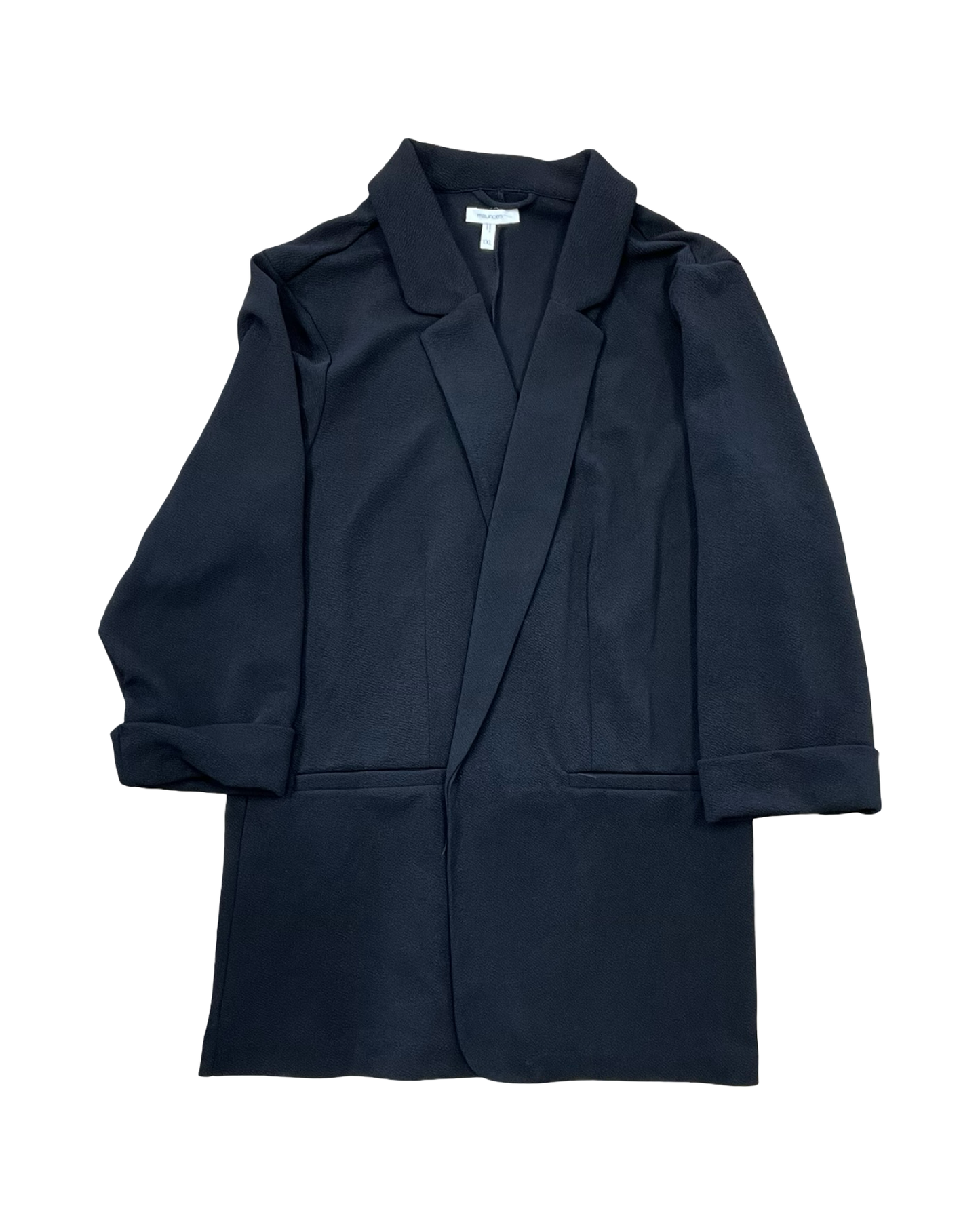 Blazer By Maurices In Black, Size:1X