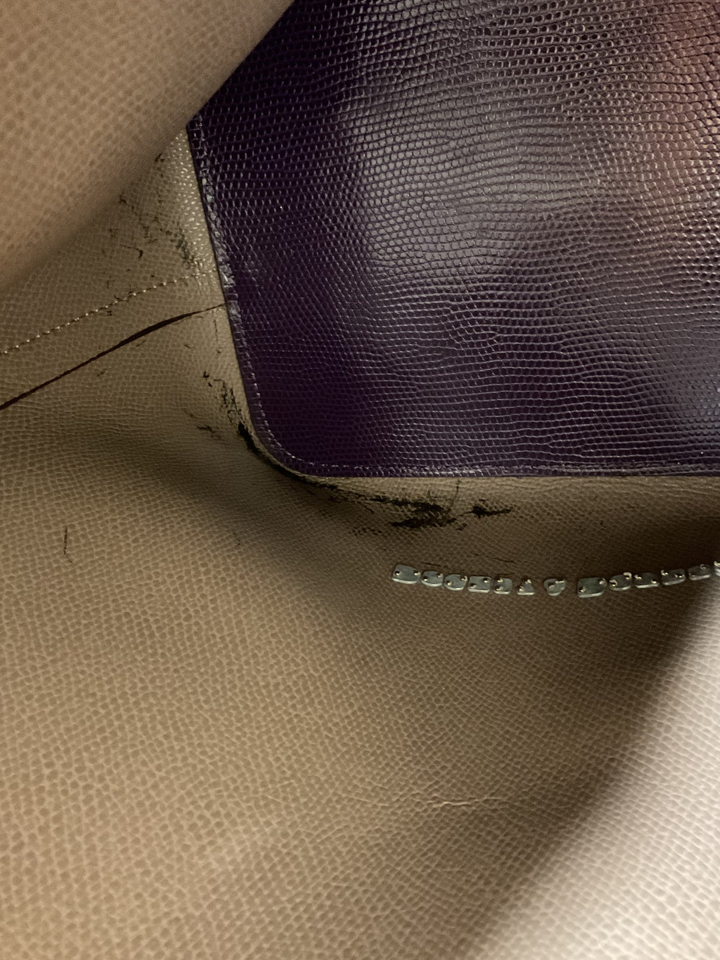 Crossbody Designer By Dooney And Bourke In Purple, Size:Medium