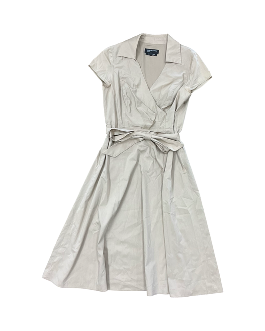 Dress Work By Jones New York In Tan, Size:S