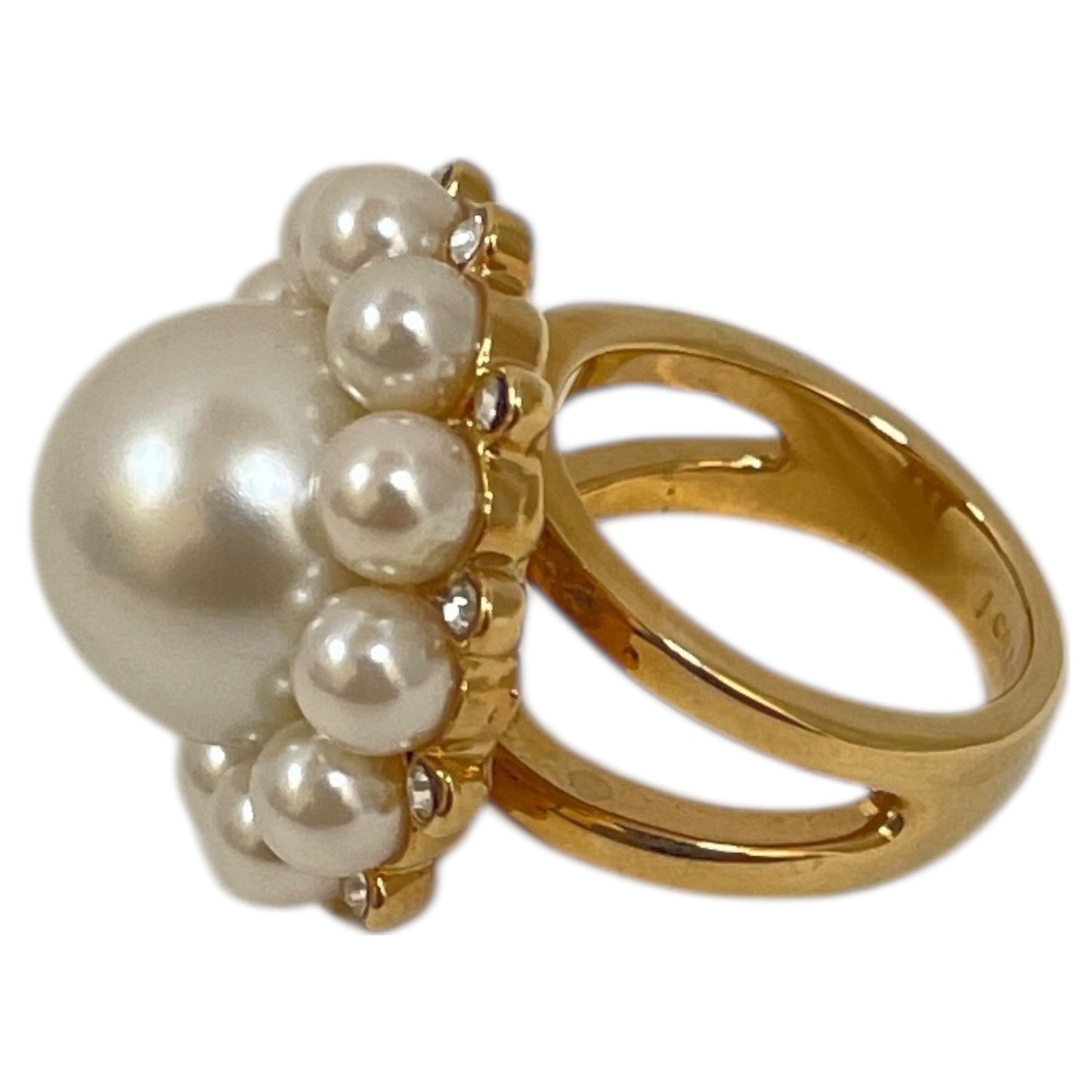 Ring Statement By J. Crew In White