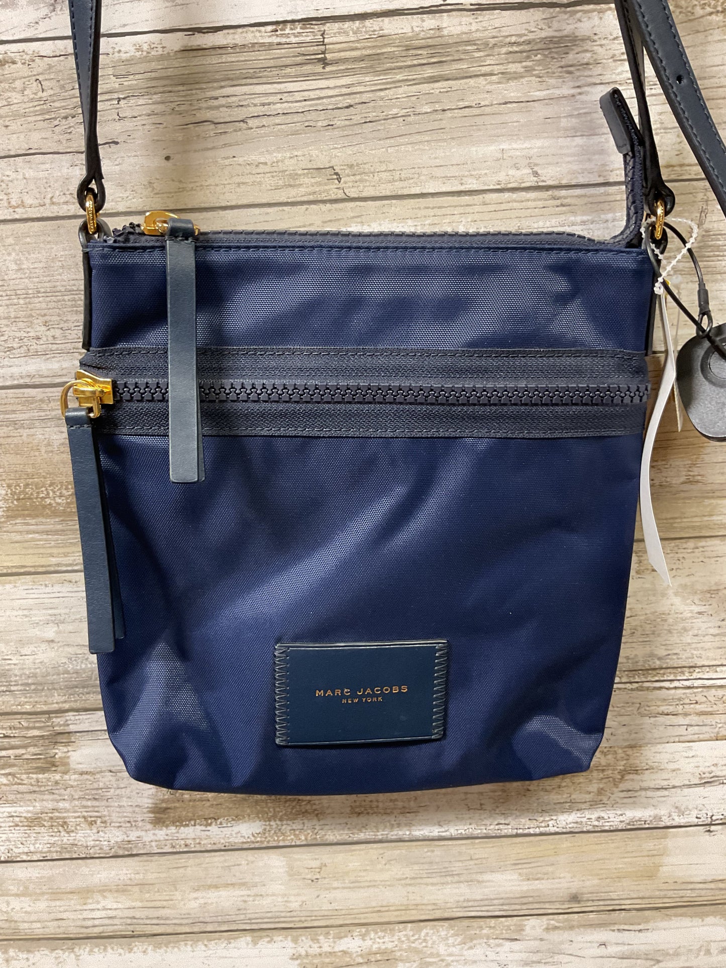 Crossbody Luxury Designer By Marc Jacobs In Navy, Size:Small