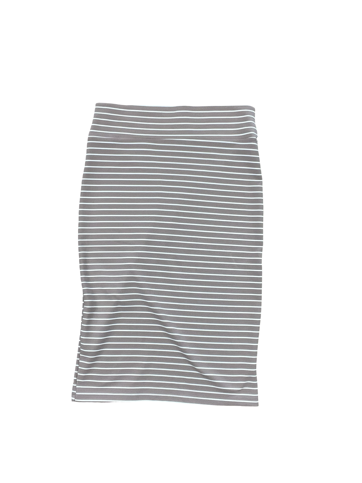 Skirt Midi By Zenana In Tan, Size:1X