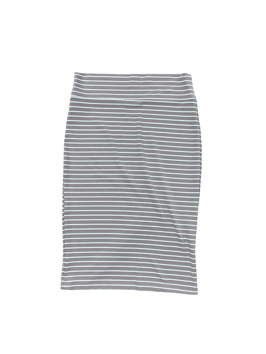 Skirt Midi By Zenana In Tan, Size:1X