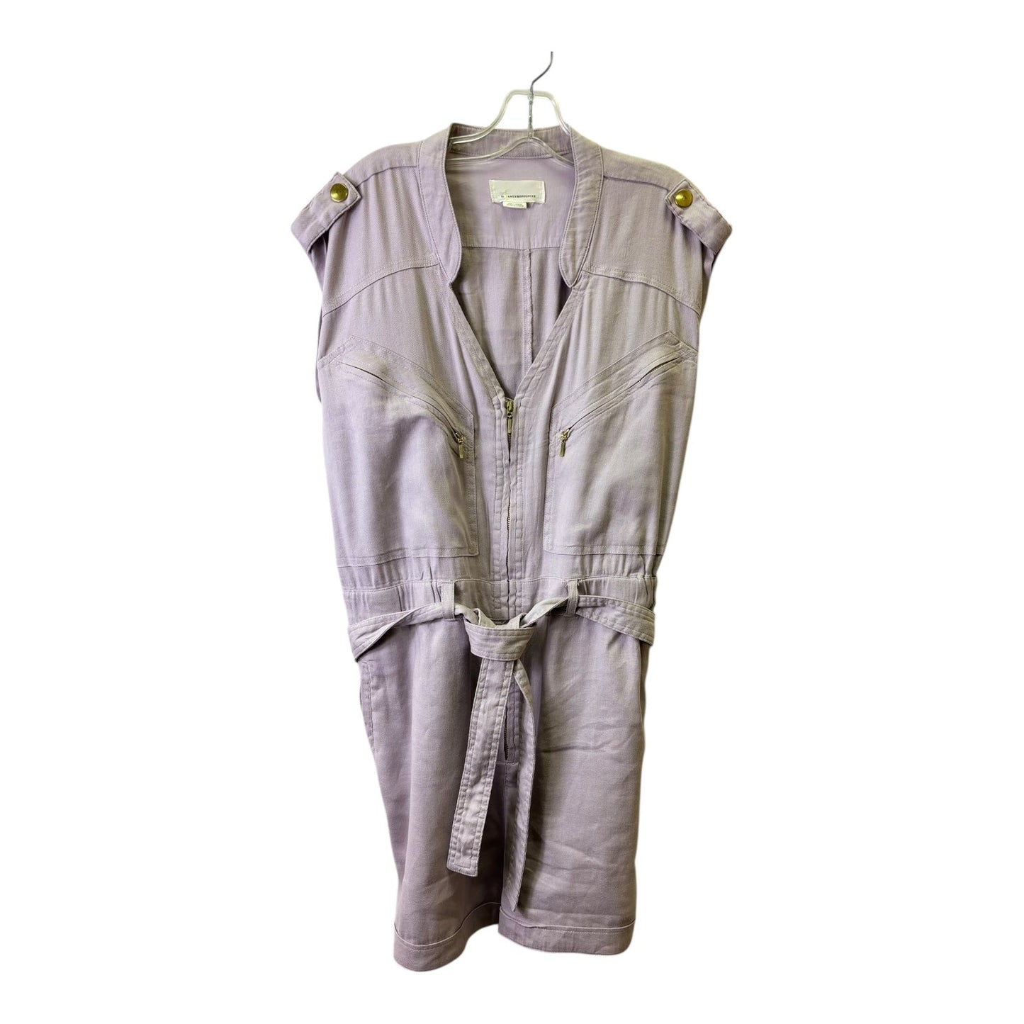 Romper By Anthropologie In Purple, Size:L