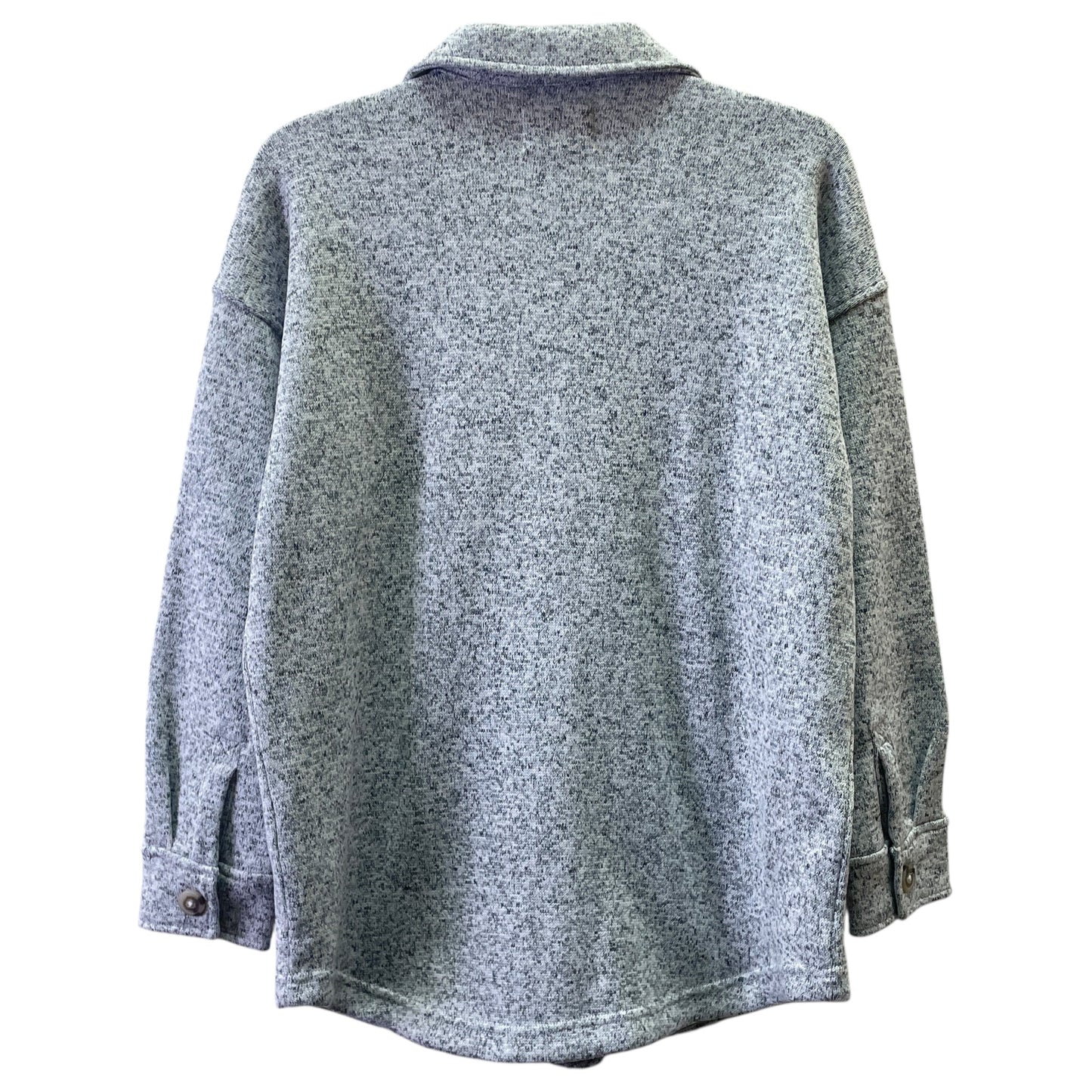 Jacket Shirt By Madewell In Grey, Size:Xs