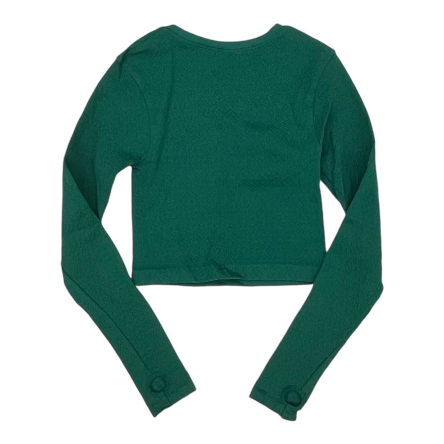 Athletic Top Ls Crewneck By Joy Lab In Green, Size:S