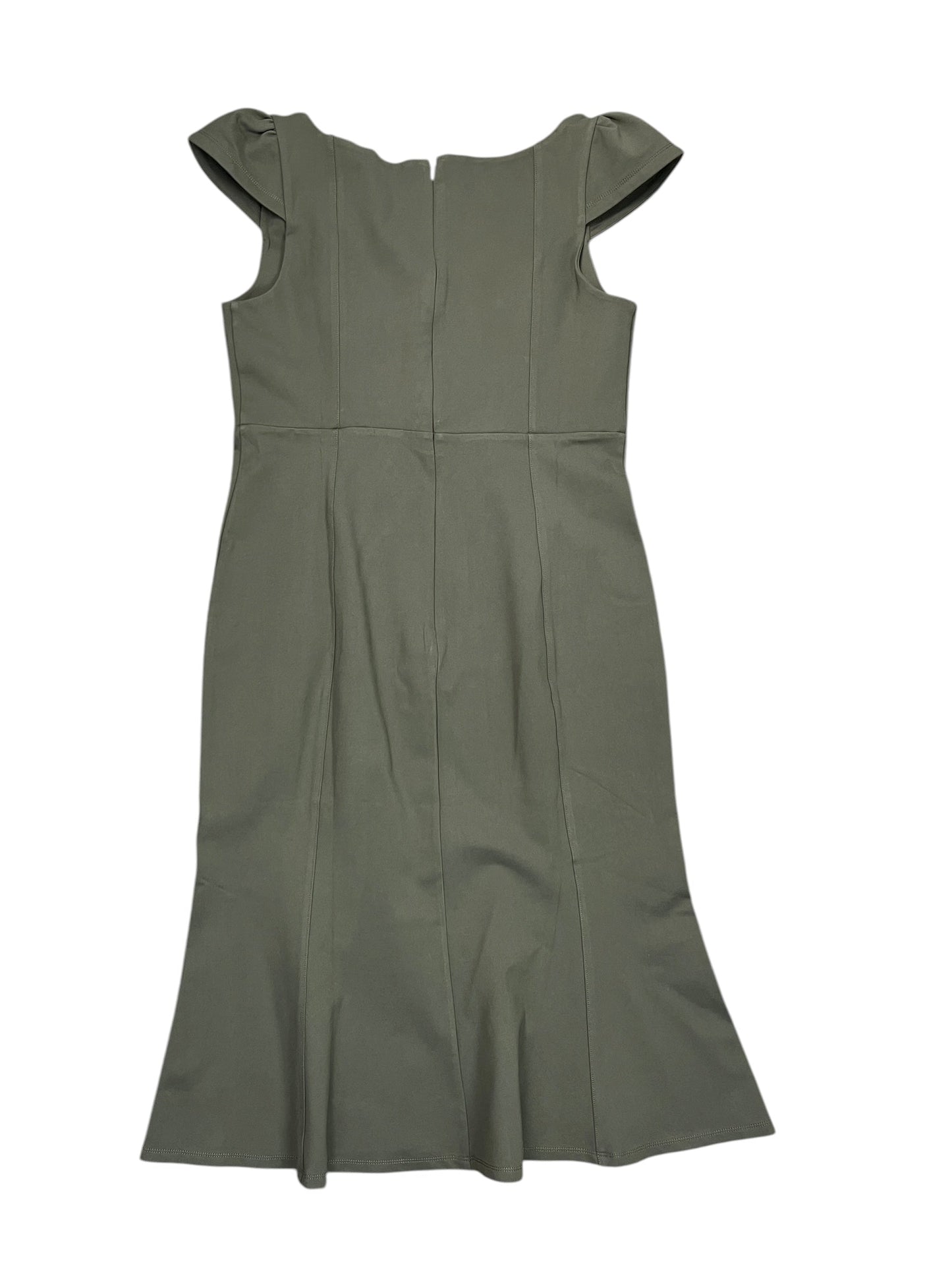Dress Party Midi By Anthropologie In Green, Size:Xl