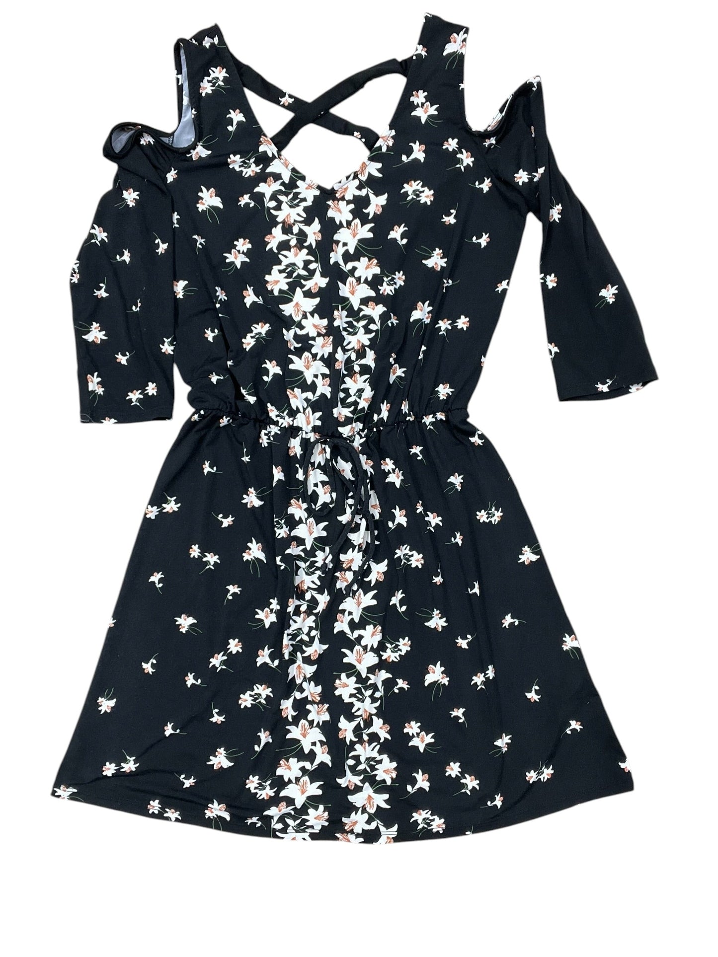Dress Casual Midi By Maurices In Black, Size:M