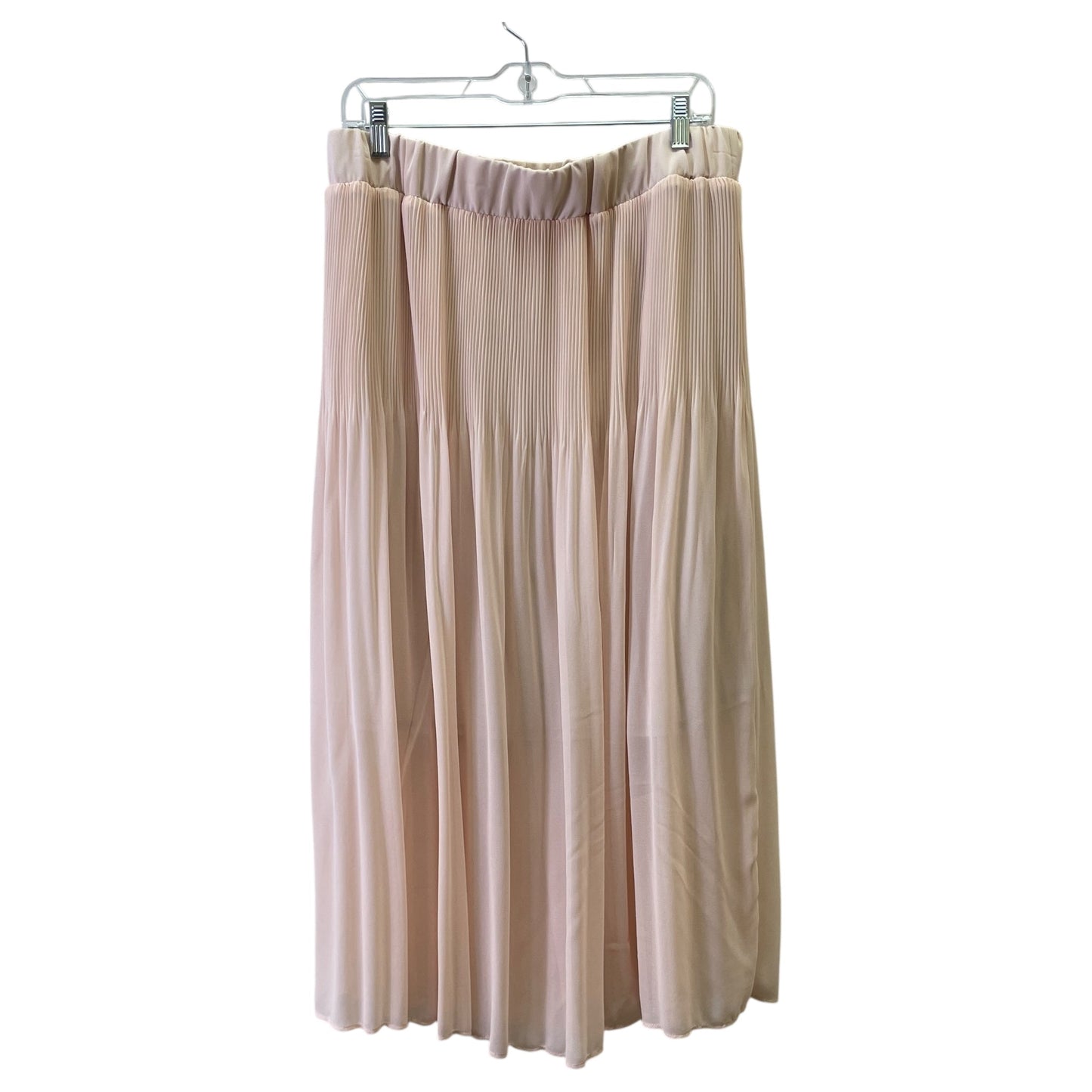 Skirt Maxi By Ophelia Roe In Pink, Size:Xl