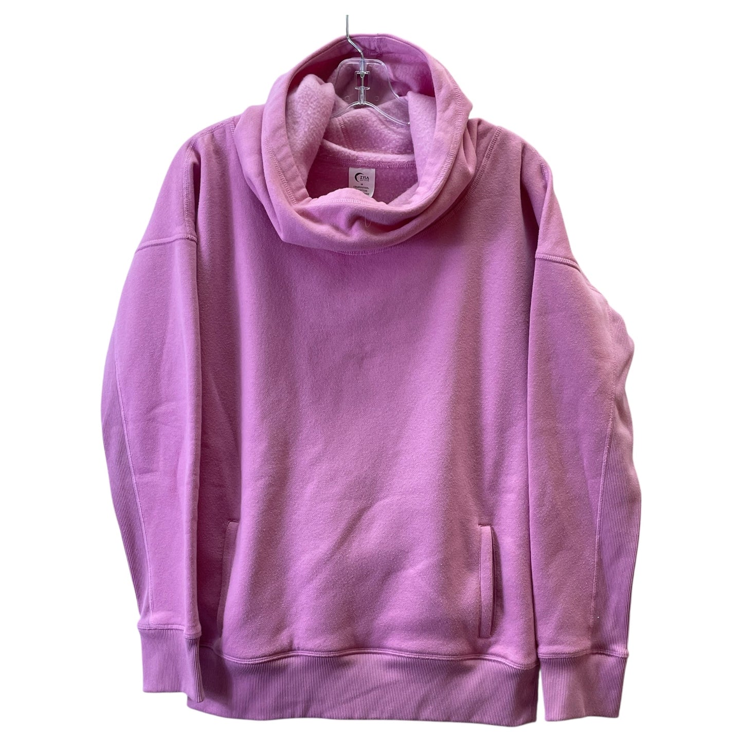Sweatshirt Hoodie By Zyia In Pink, Size:M