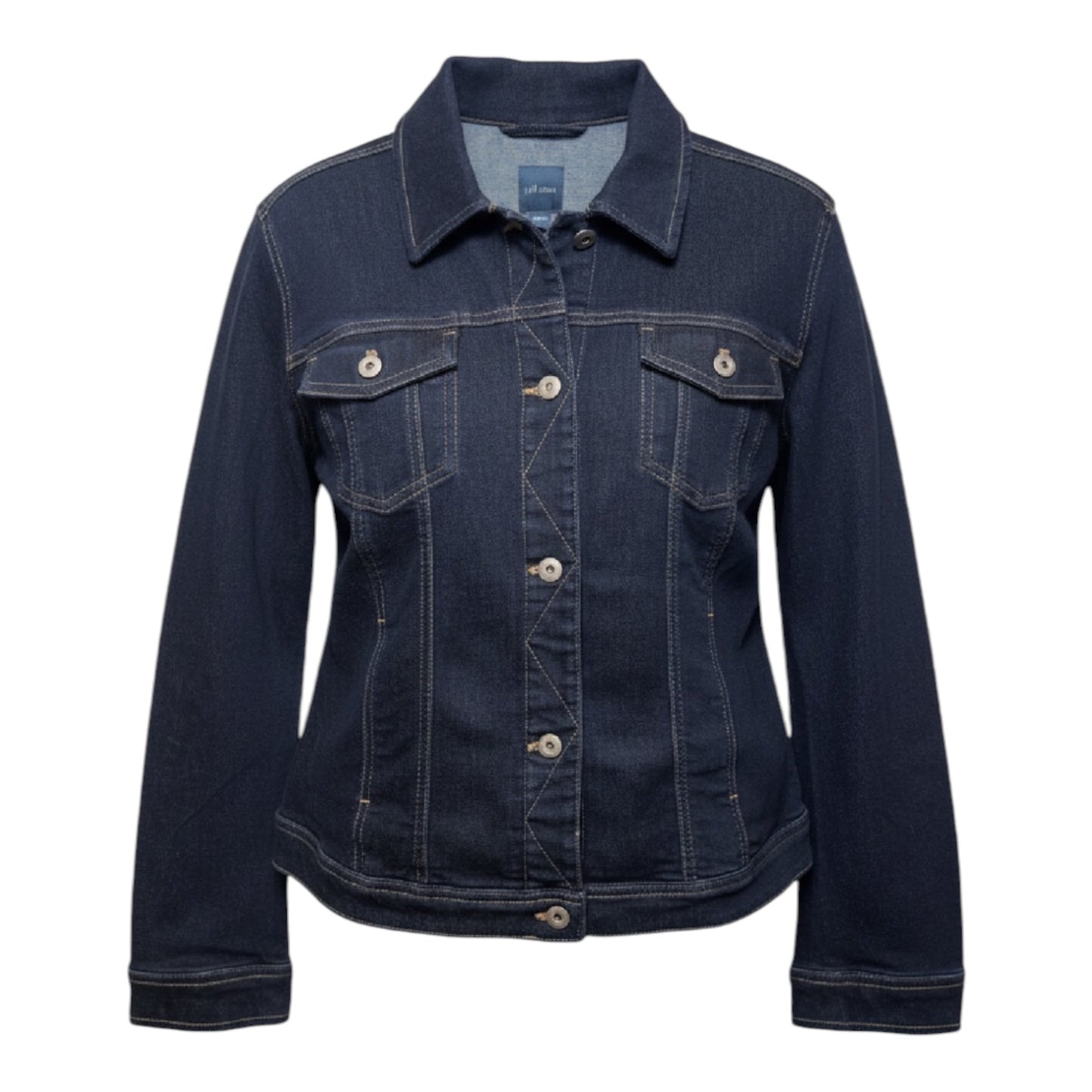 Jacket Denim By J. Jill In Blue Denim, Size: XL