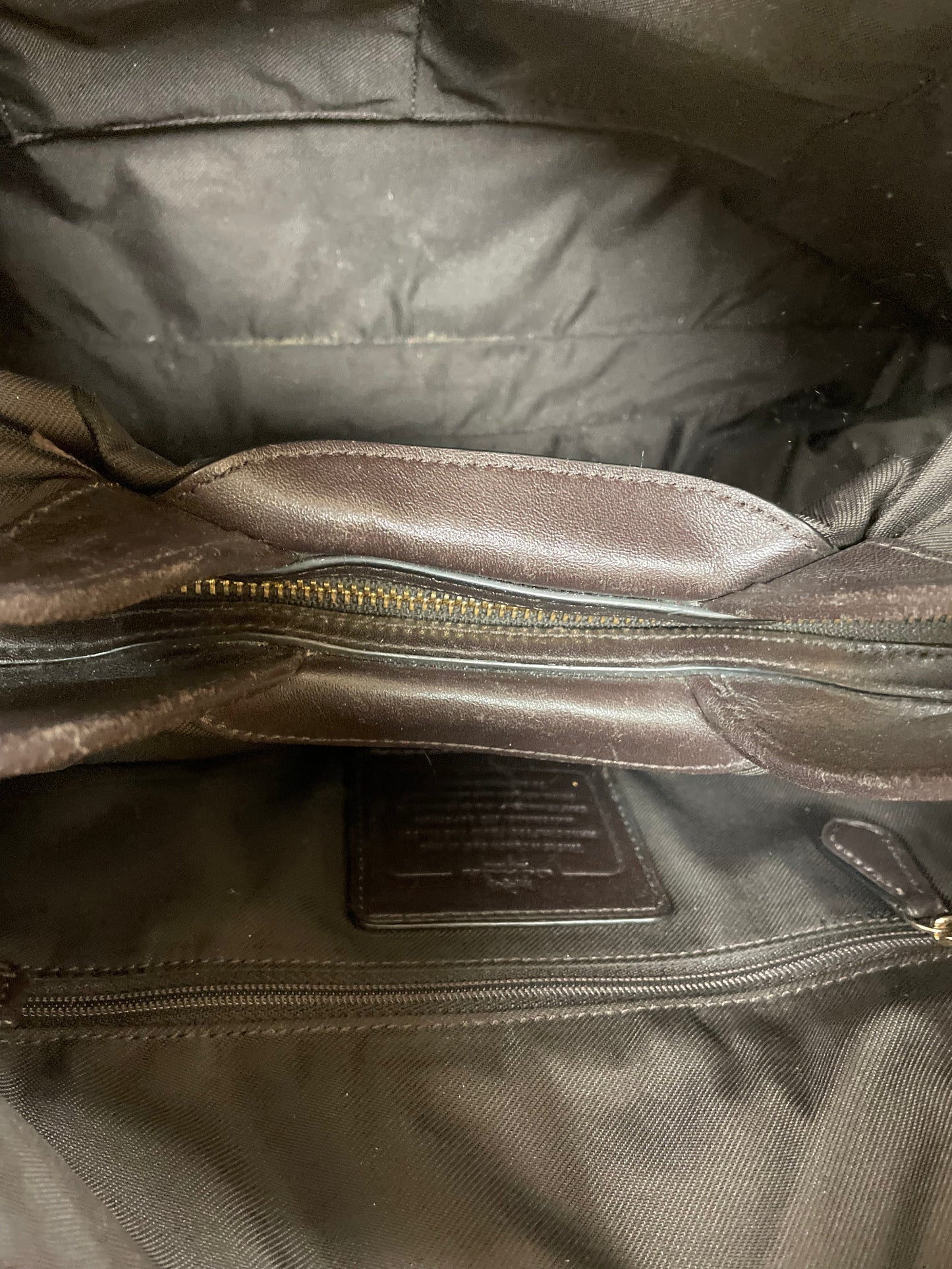 Handbag Designer By Coach, Size: Large